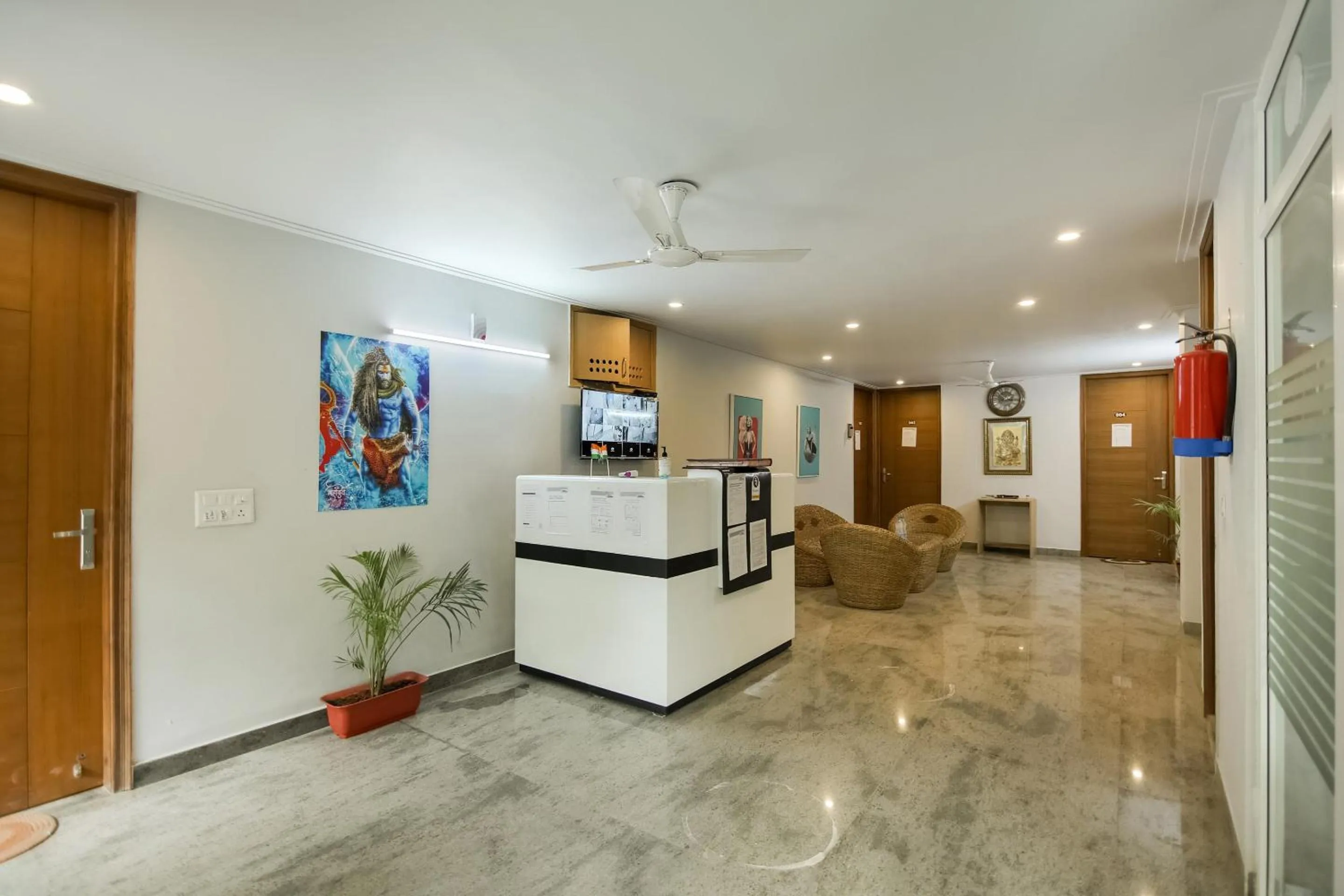 Lobby or reception in Hotel O VIJAYA RESIDENCY