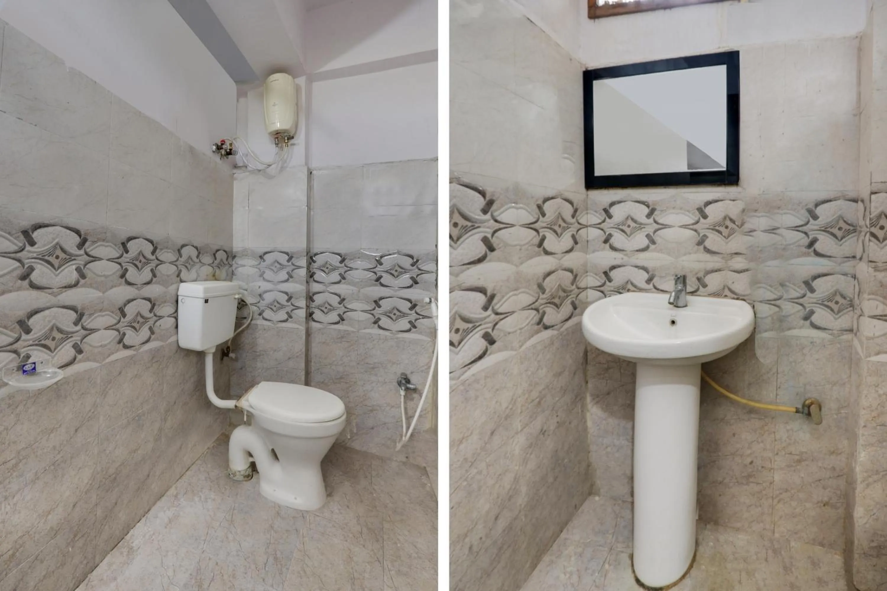 Bathroom in Hotel O Grand Hotel And Lodge