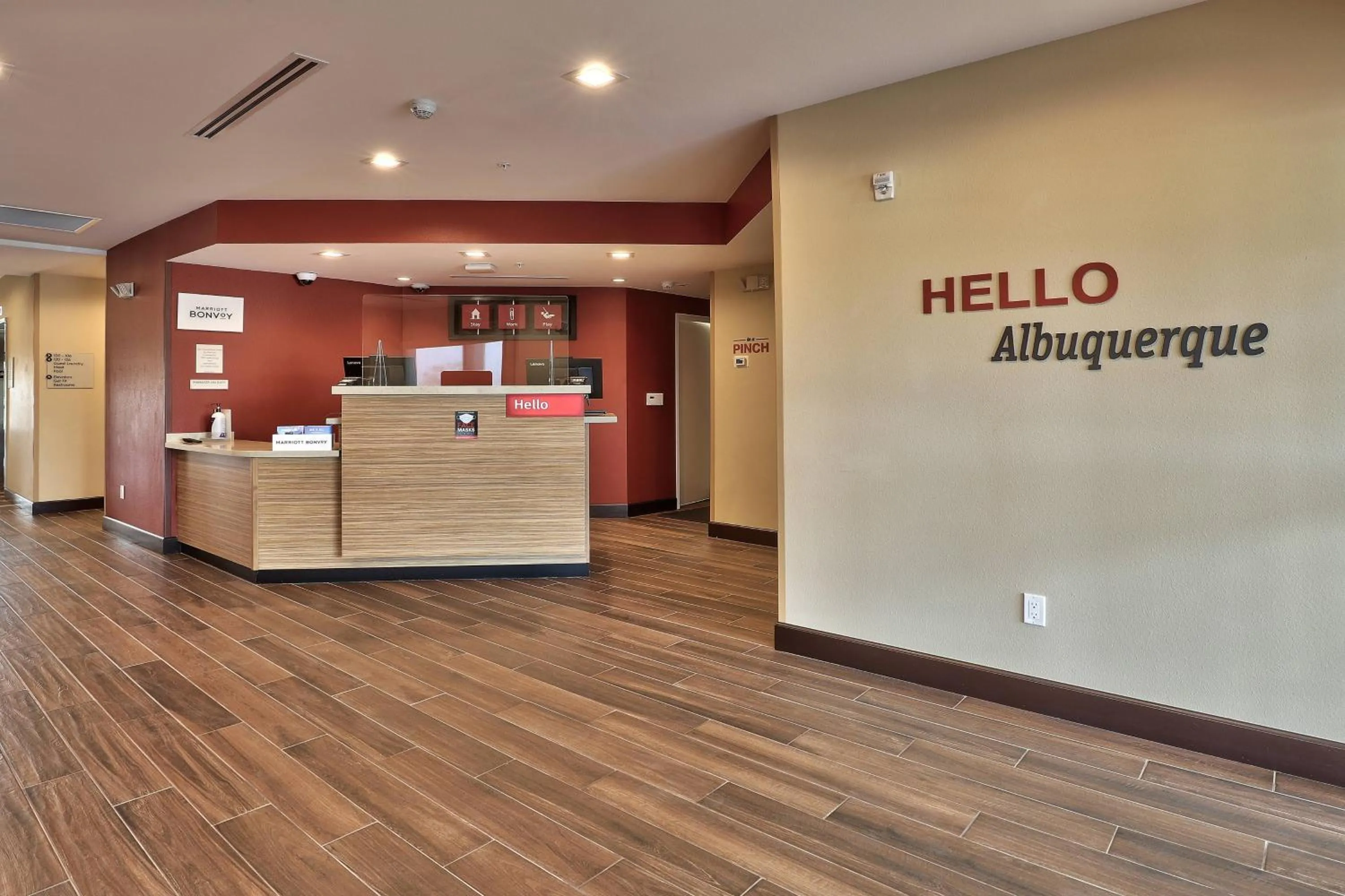 Lobby or reception in TownePlace Suites by Marriott Albuquerque Old Town