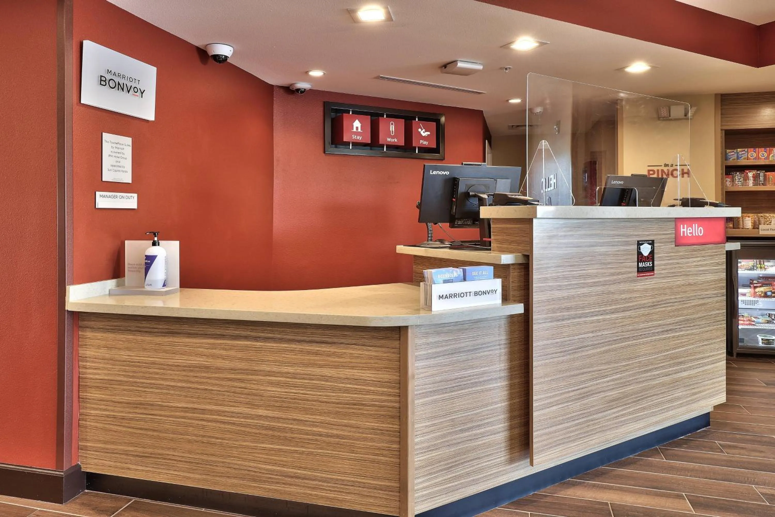 Lobby or reception in TownePlace Suites by Marriott Albuquerque Old Town