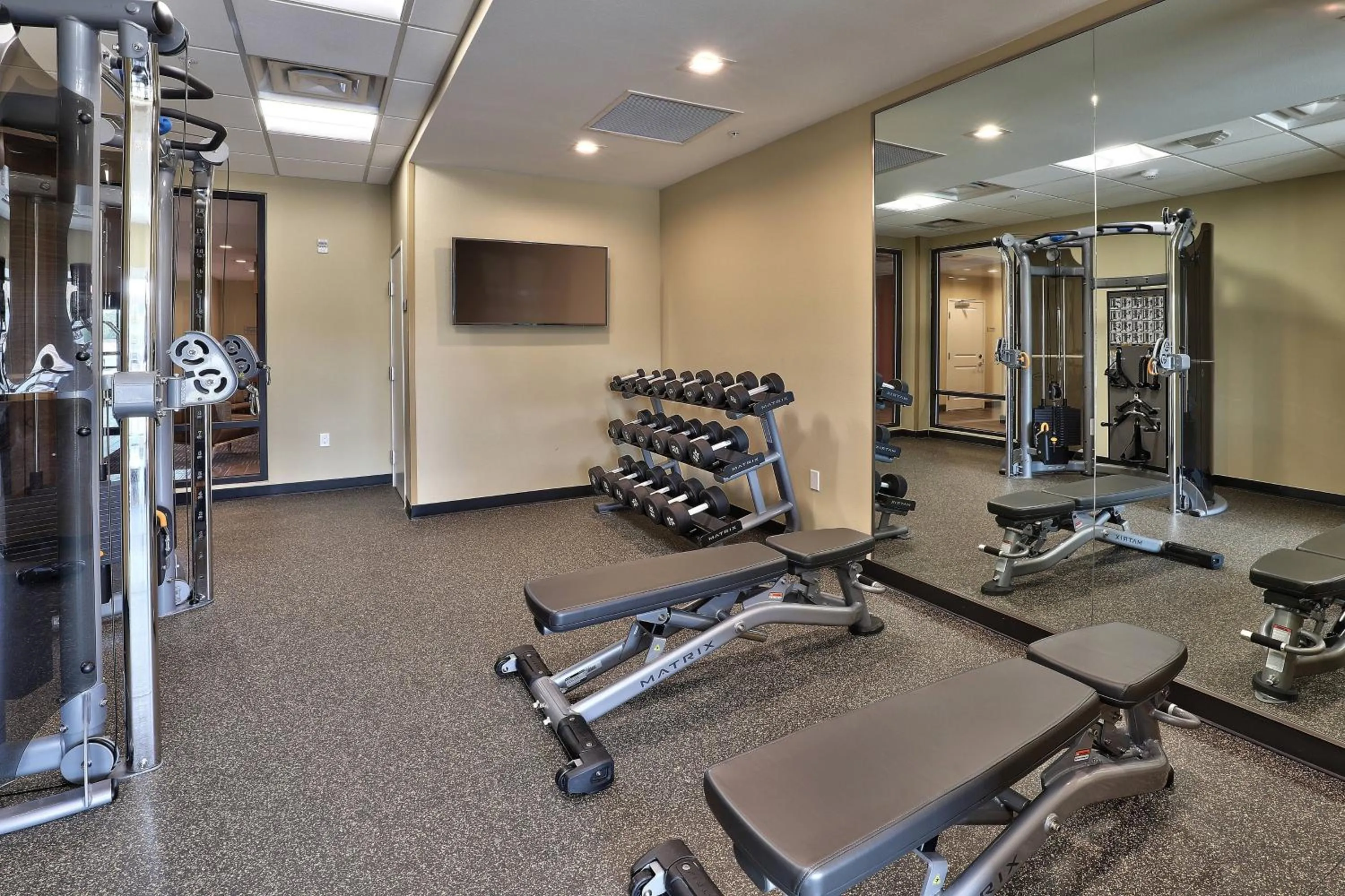 Fitness centre/facilities in TownePlace Suites by Marriott Albuquerque Old Town