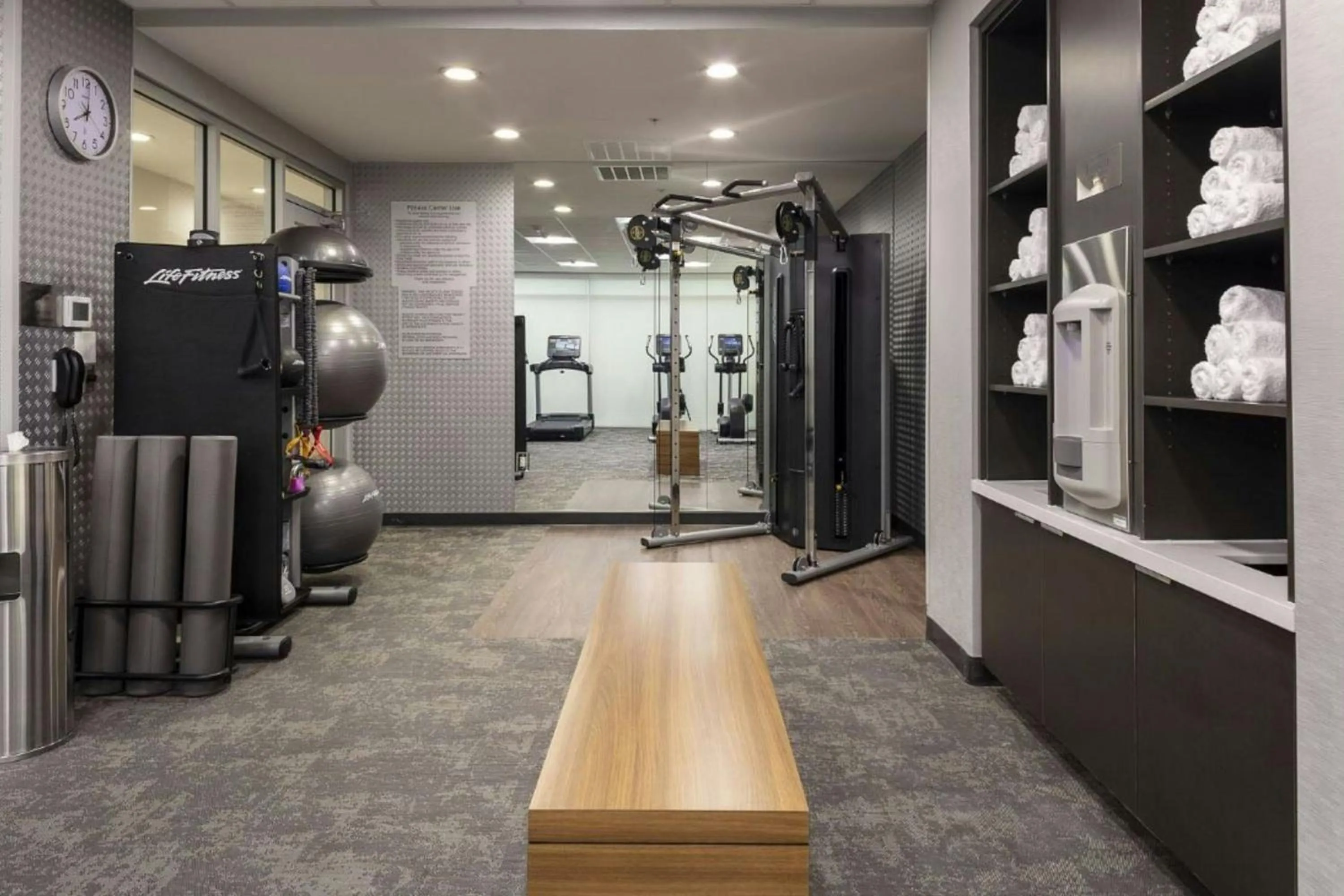 Fitness centre/facilities in Fairfield Inn & Suites Monahans