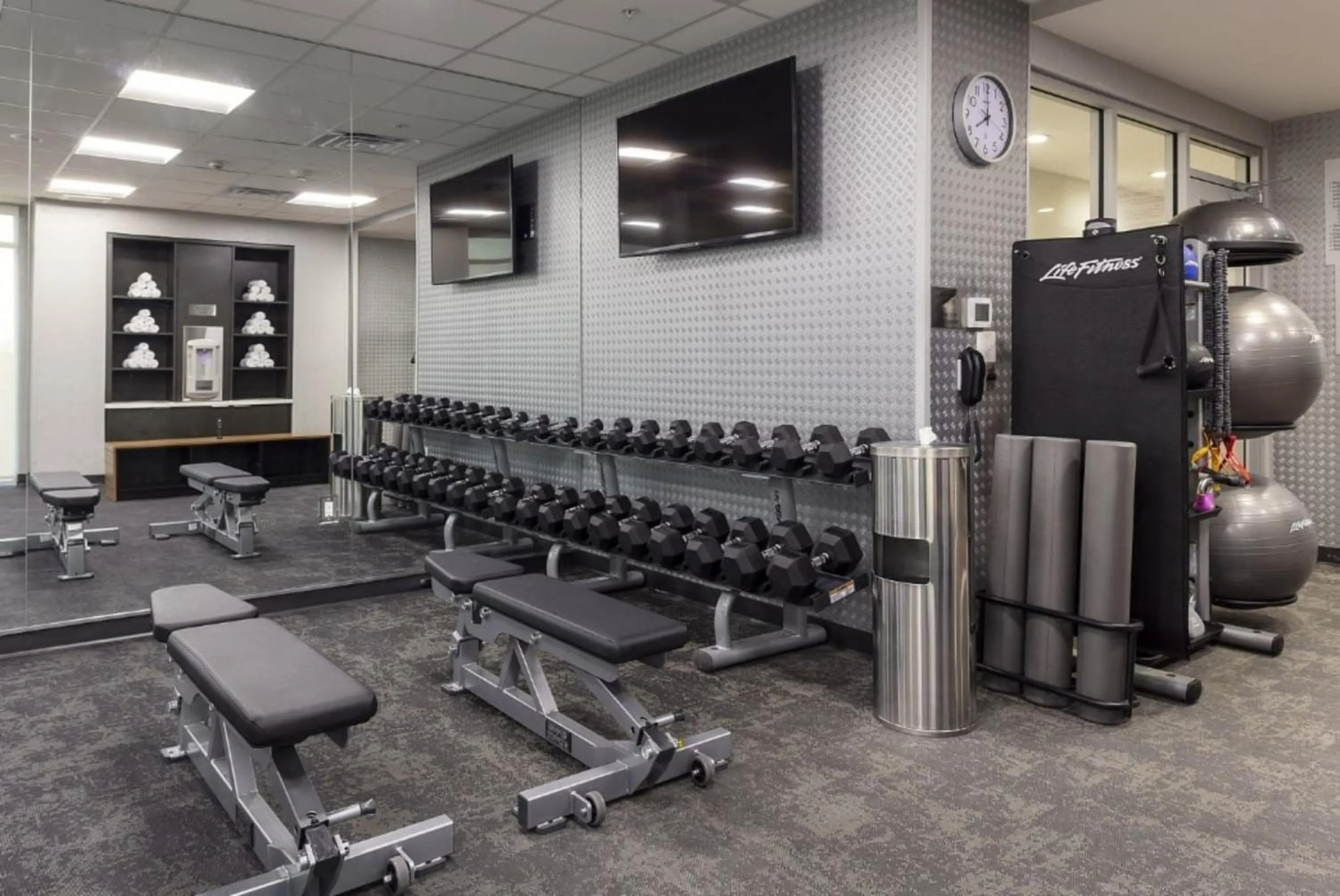 Fitness centre/facilities in Fairfield Inn & Suites Monahans