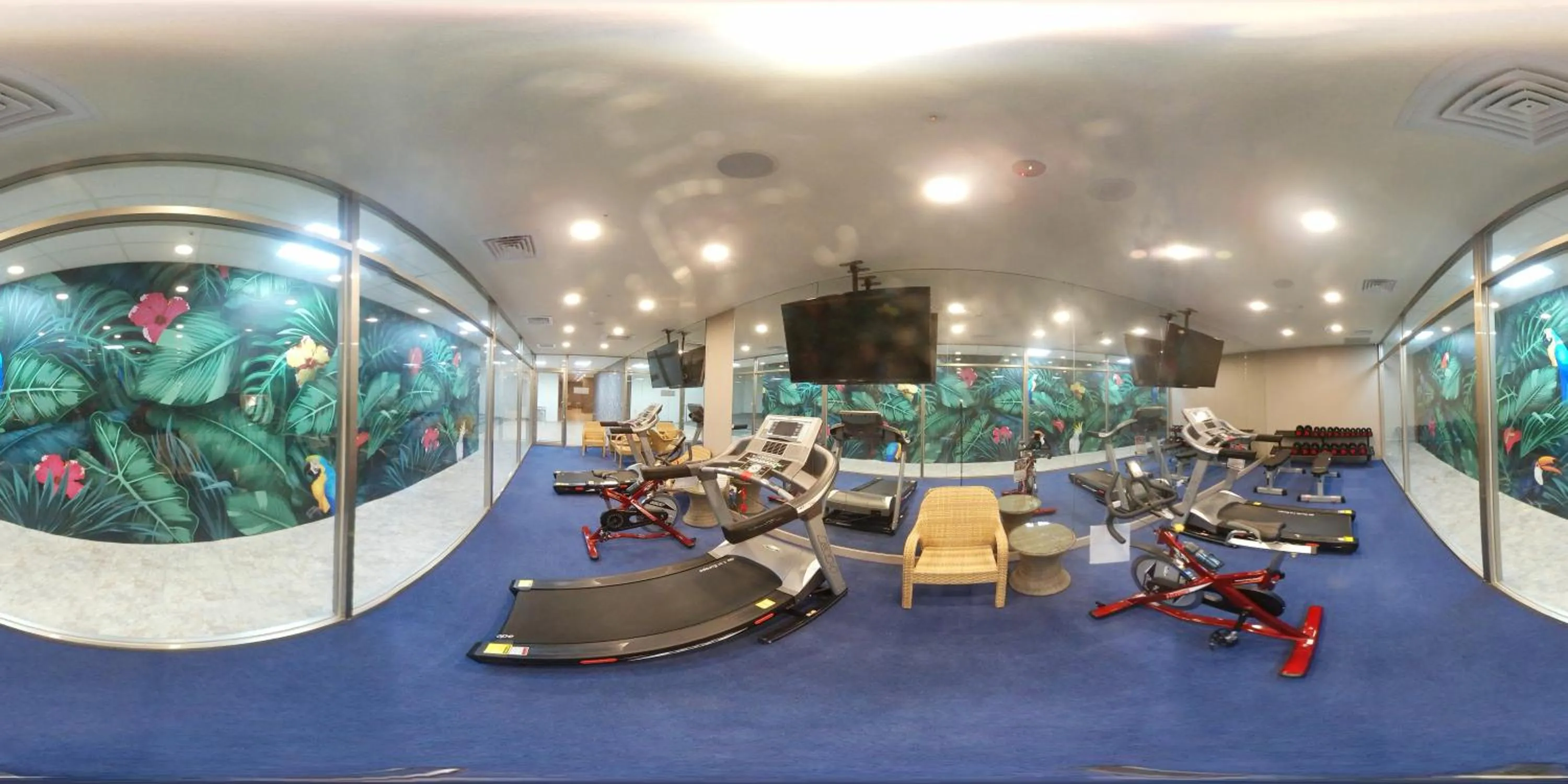 Fitness centre/facilities in Grand Hotel Lili