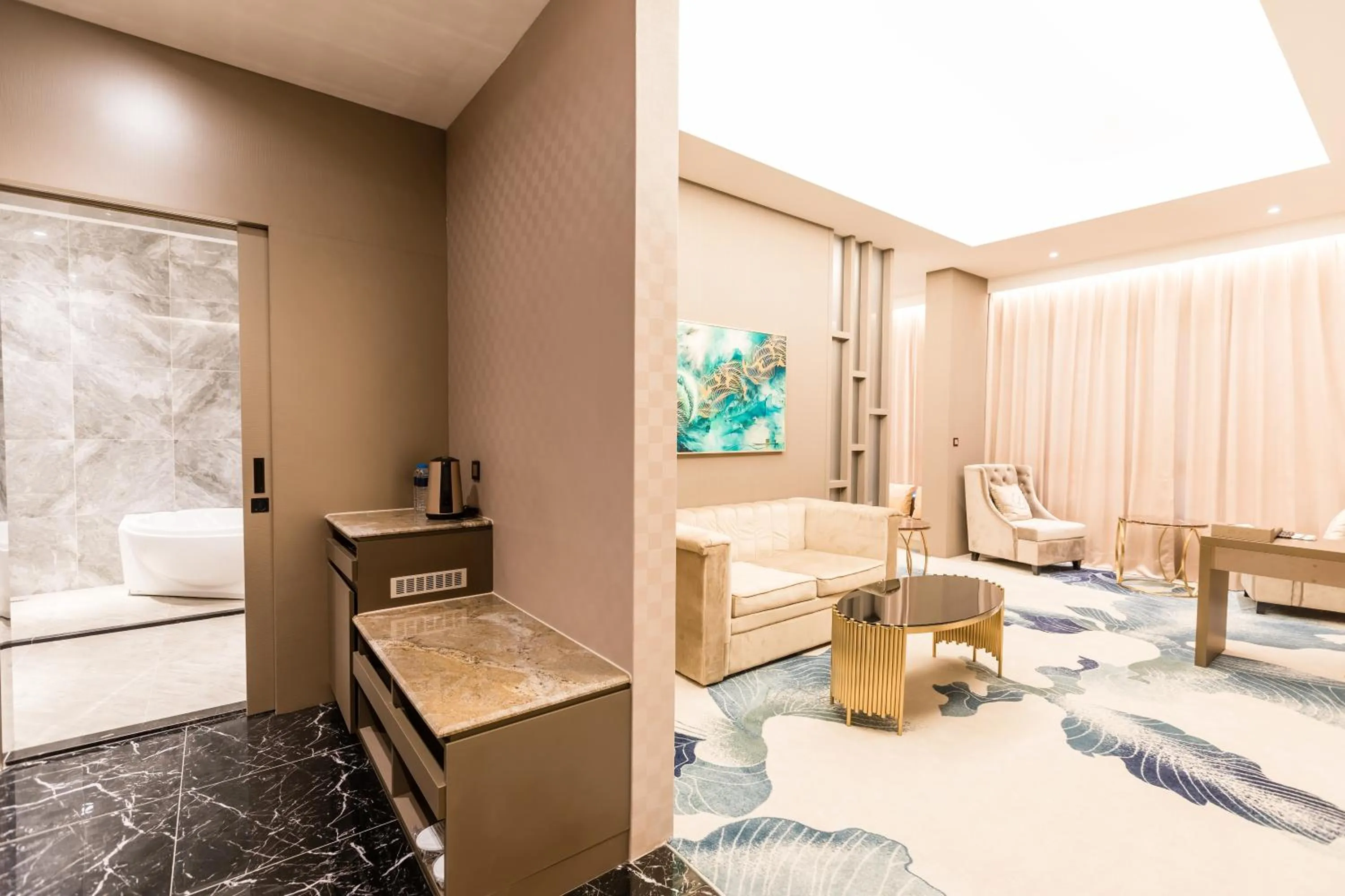 Living room in Grand Hotel Lili