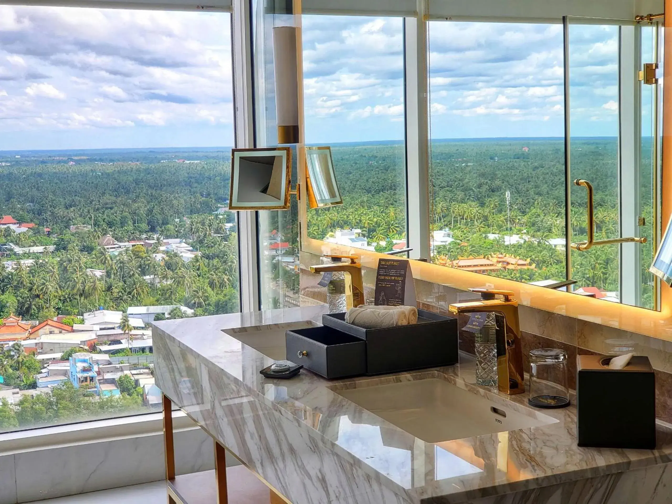 Bathroom in Diamond Stars Ben Tre Hotel Bathroom in Diamond Stars Ben Tre Hotel