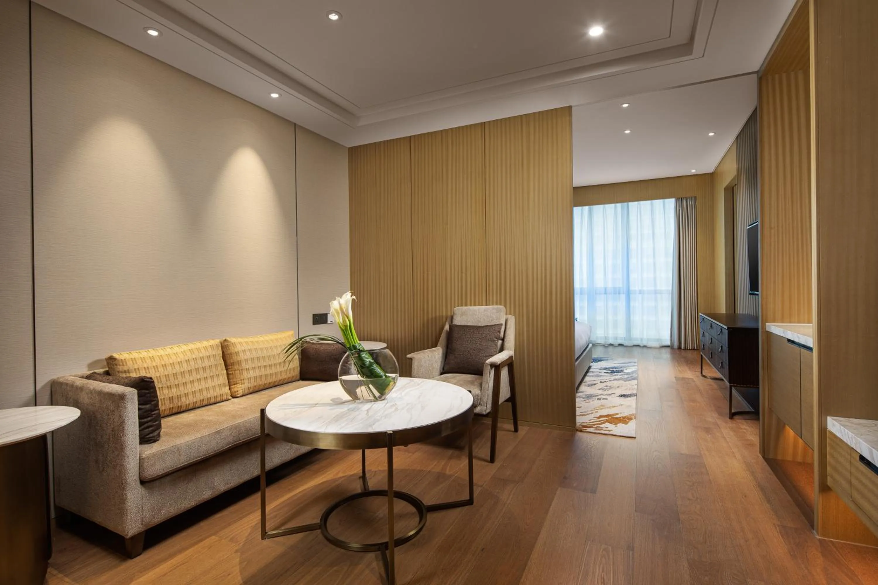 Living room in Wyndham Shanghai Pudong