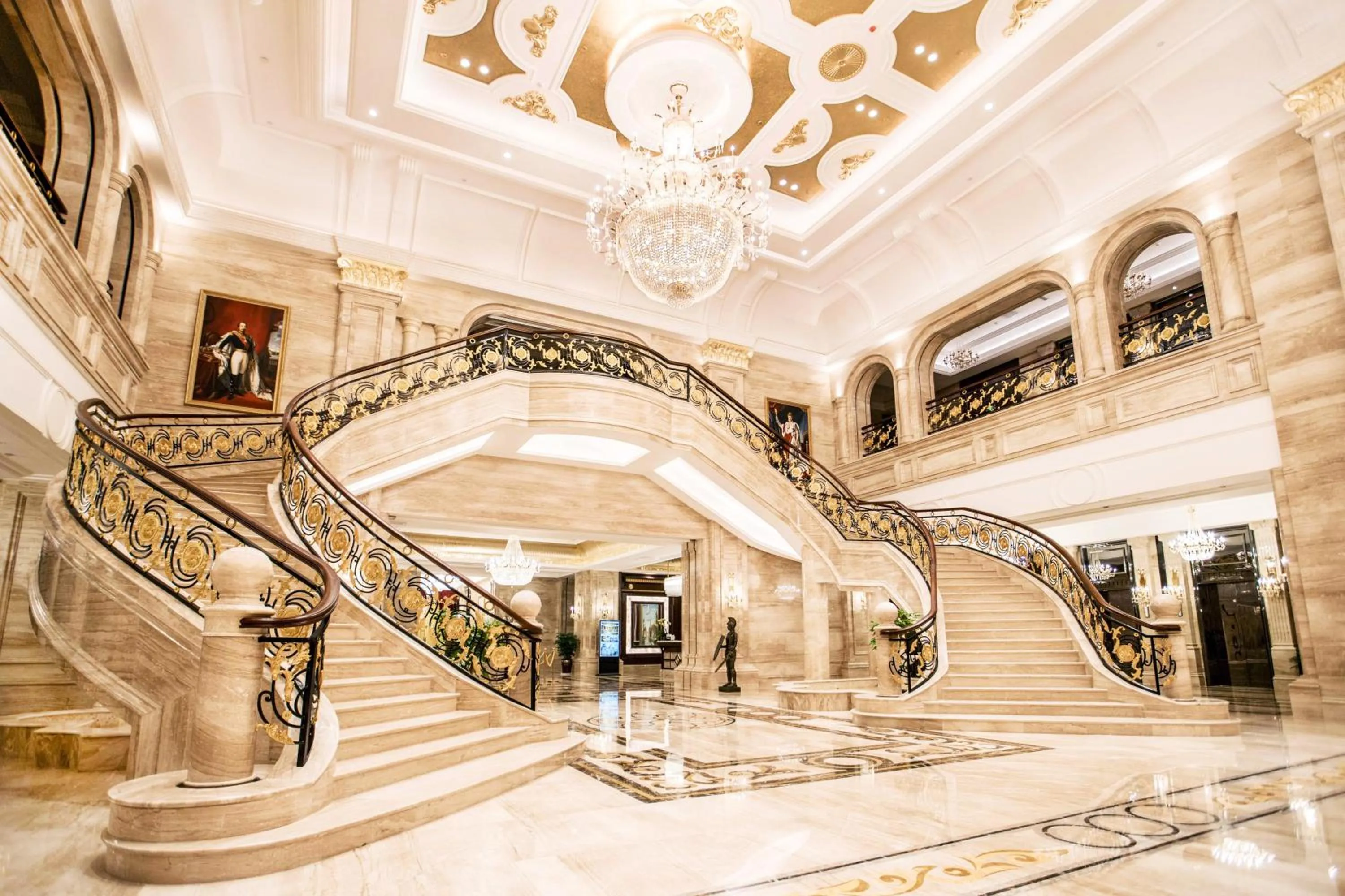 Lobby or reception in Wyndham Grand Kunming East