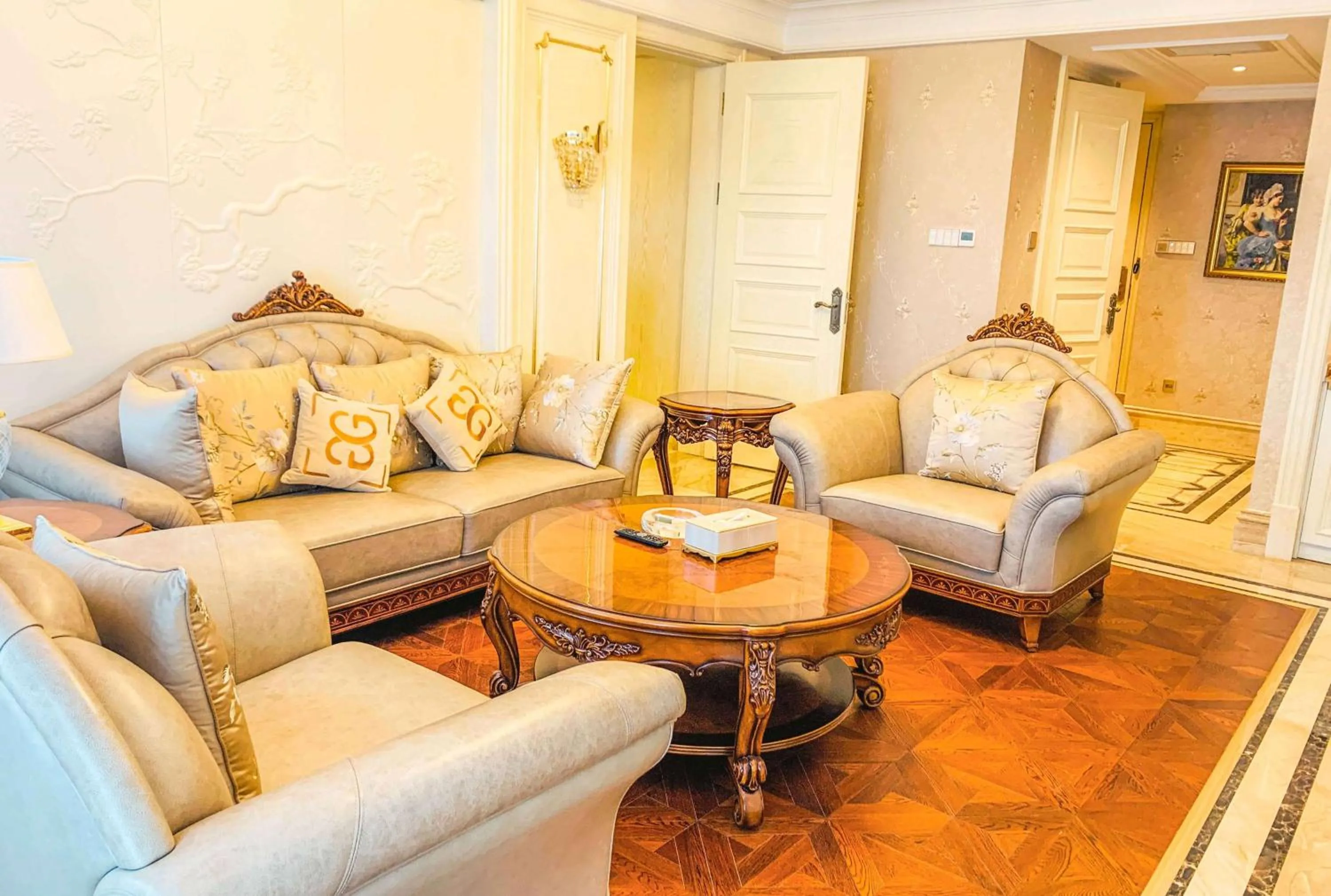 Photo of the whole room in Wyndham Grand Kunming East