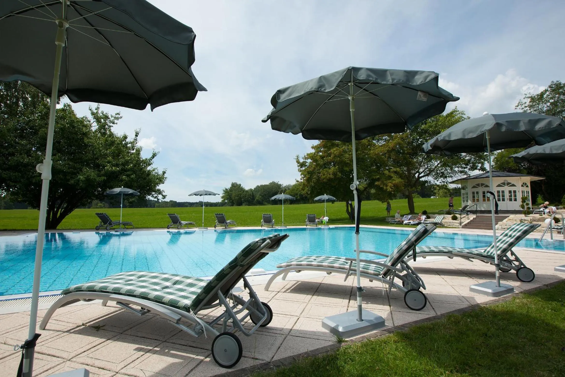 Garden in Hotel Tanneck