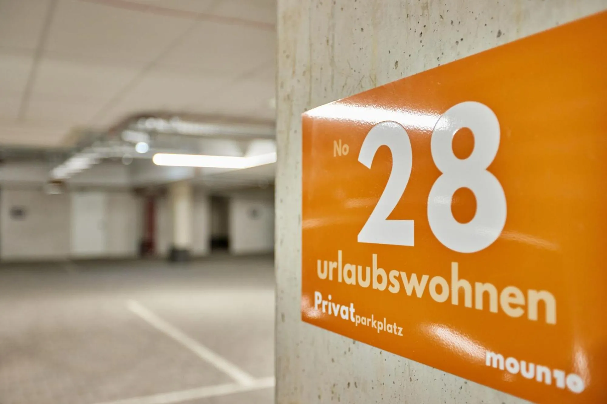 Parking in moun10 urlaubswohnen