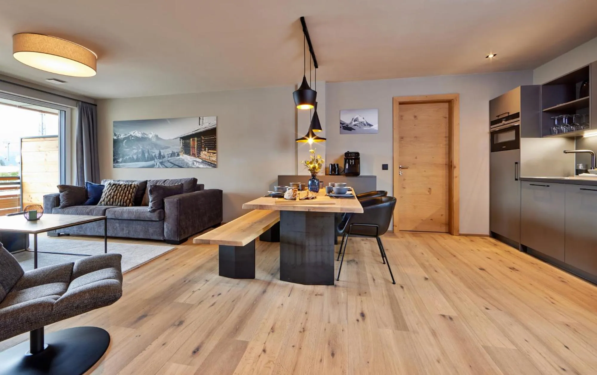 Kitchen or kitchenette in moun10 urlaubswohnen