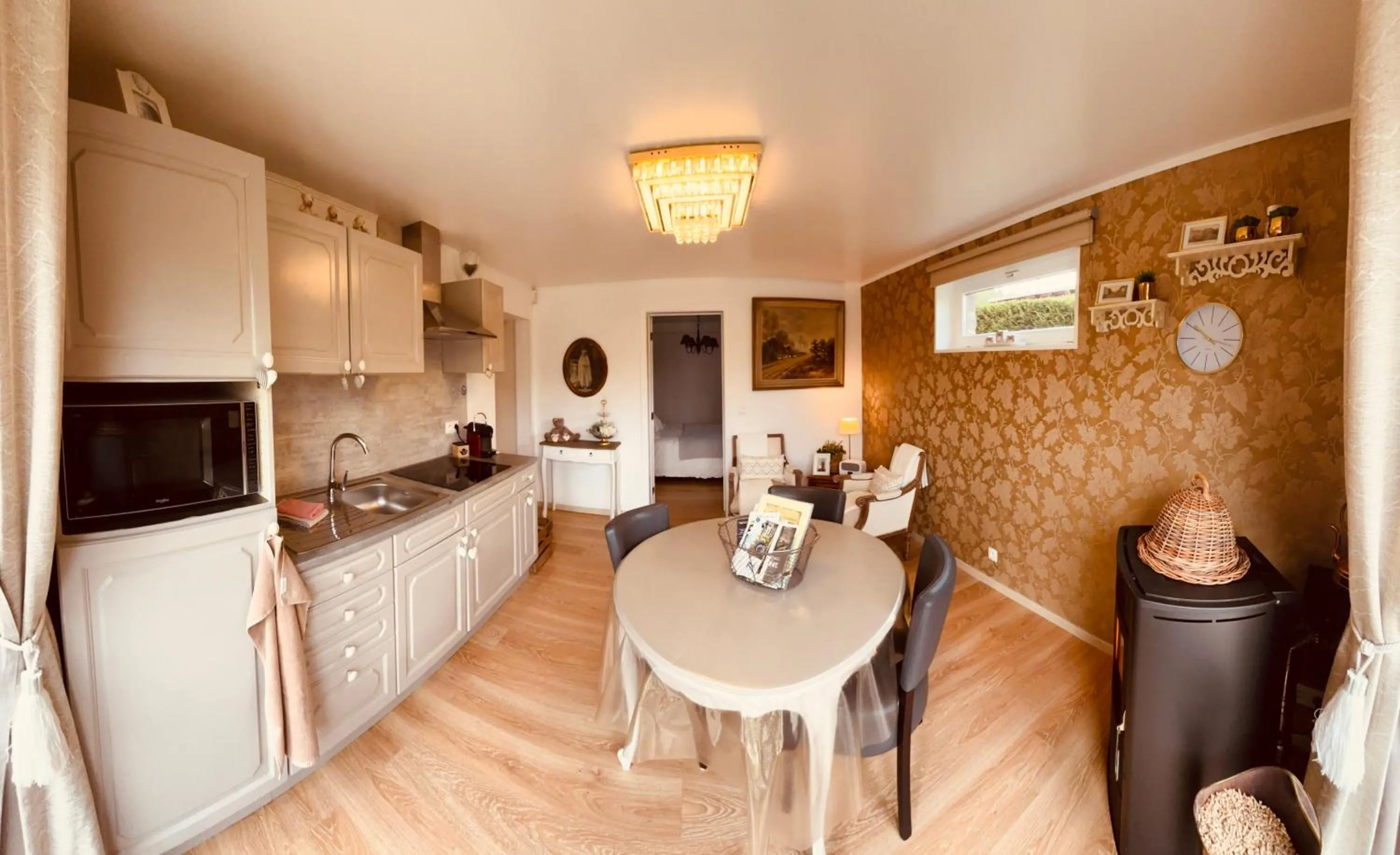 kitchen in Au refuge du spéléo