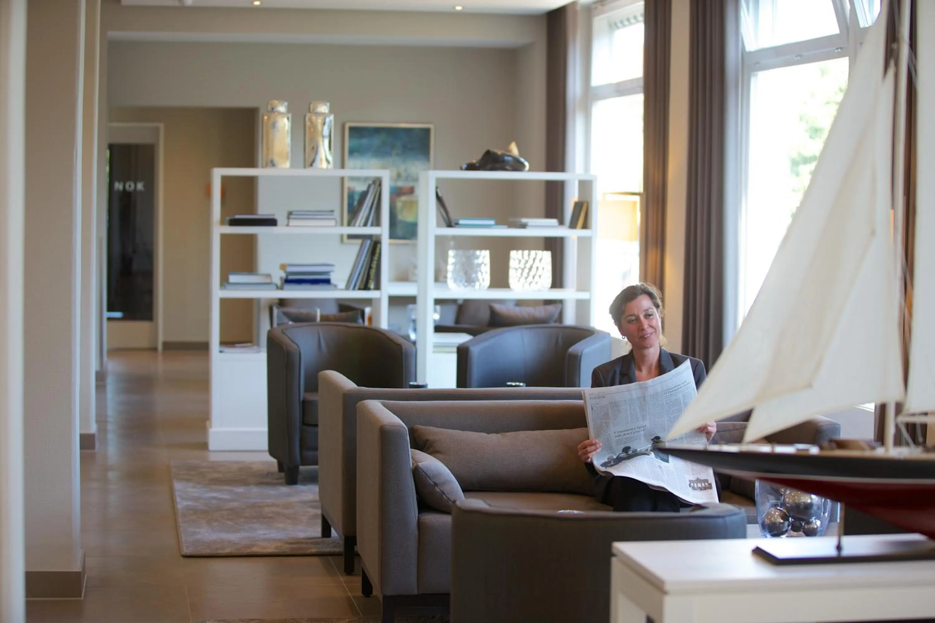 Lobby or reception in ConventGarten Hotel & Restaurant - am Nord-Ostsee-Kanal