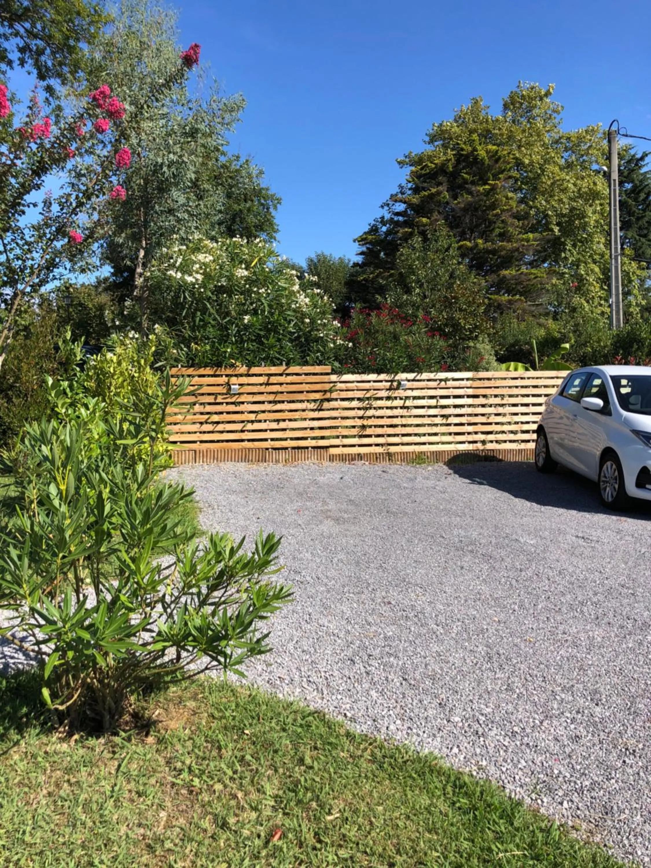 Parking in La ferme d'Ika