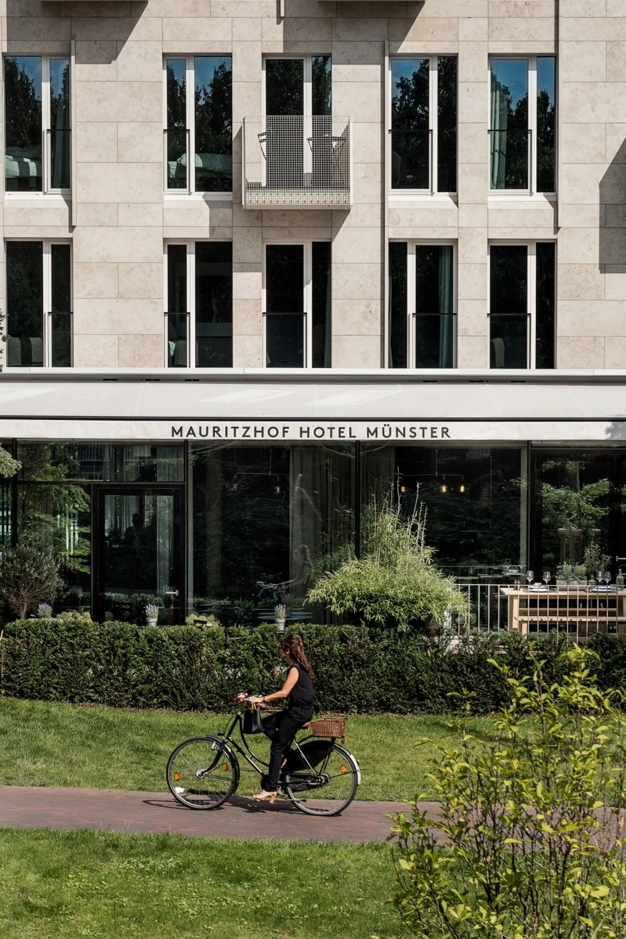 View (from property/room) in Mauritzhof Hotel Münster