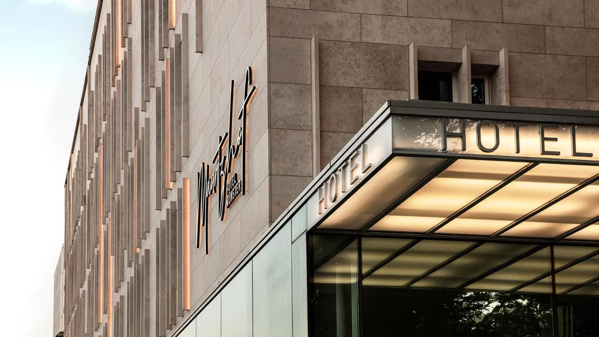 Facade/entrance in Mauritzhof Hotel Münster