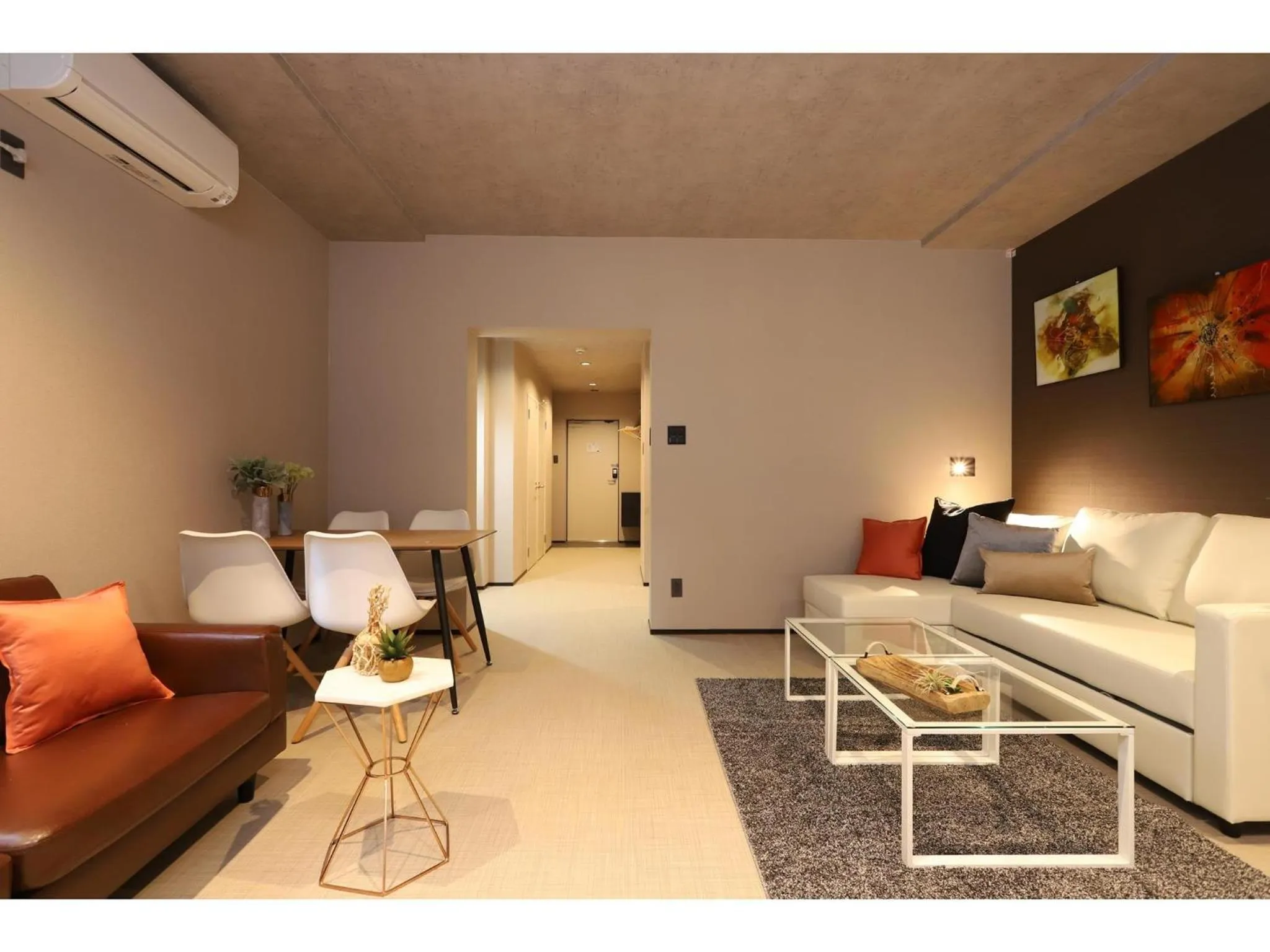 Living room in Uchi Living Stay AOZORA