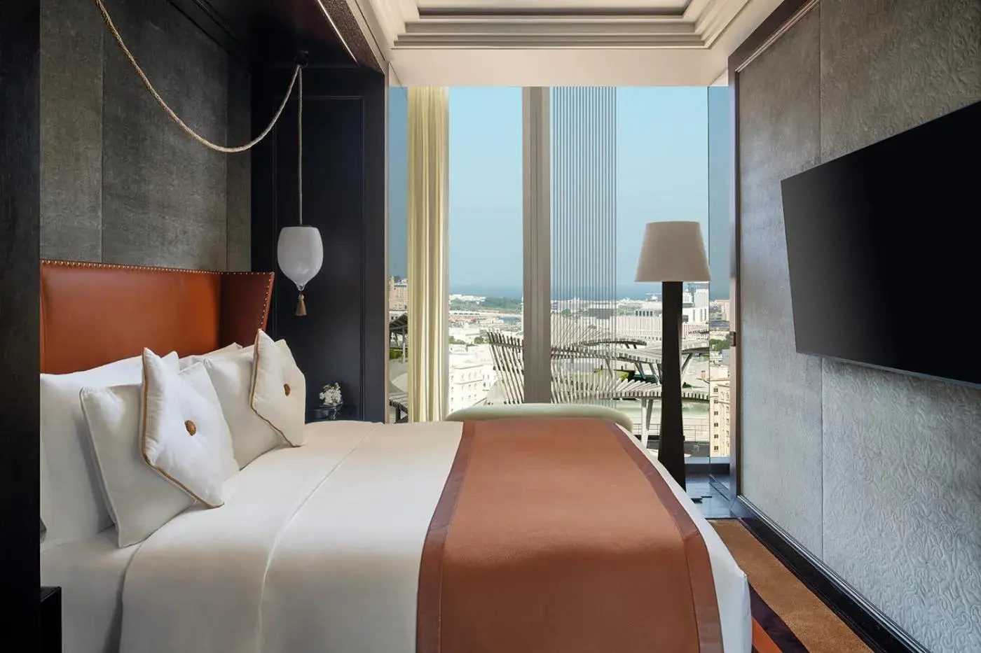 Bed in Banyan Tree Doha At La Cigale Mushaireb Bed in Banyan Tree Doha At La Cigale Mushaireb