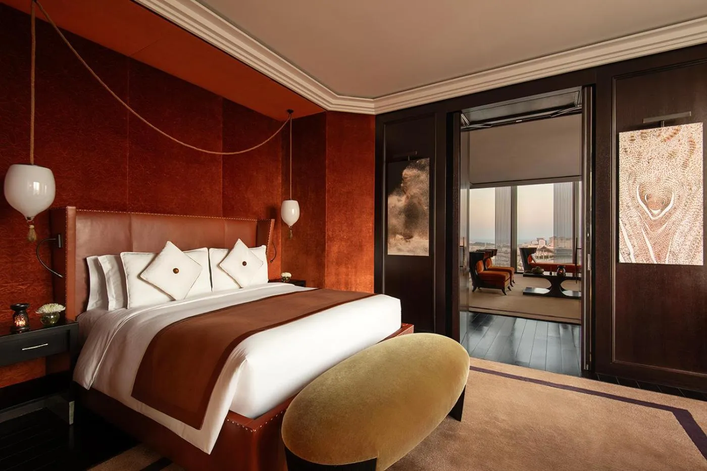 Bed in Banyan Tree Doha At La Cigale Mushaireb