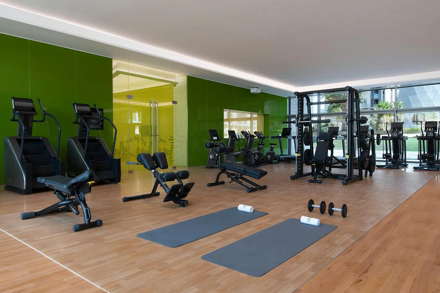 Fitness centre/facilities in Banyan Tree Doha At La Cigale Mushaireb