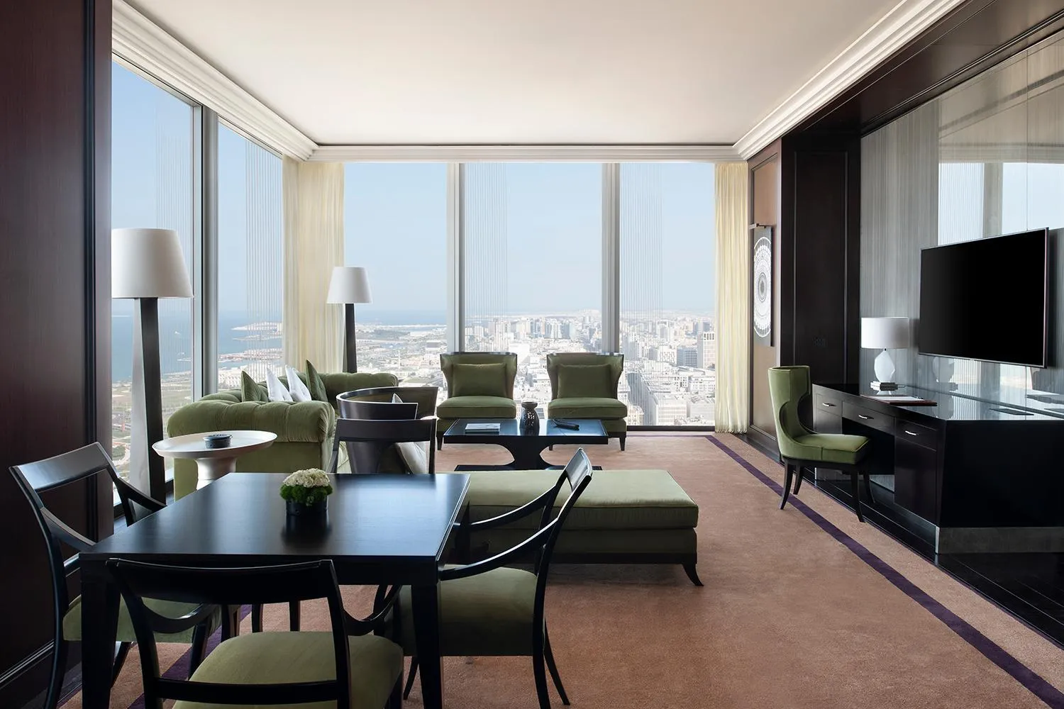 Seating area in Banyan Tree Doha At La Cigale Mushaireb