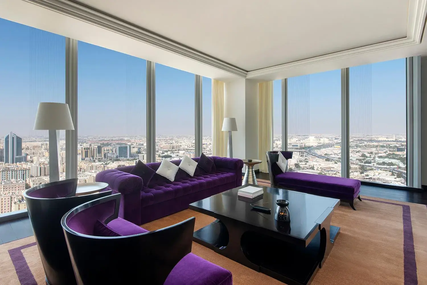 Harmony Sky Club Suite with Club Lounge Access, Daily Access to Doha Quest, Daily Breakfast, Daily QAR 500 Reward Back Voucher (QAR 500 voucher can only be used in Banyan Tree Spa, Banyan Tree Gallery, Restaurants and Laundry Services) & 25% SPA Discount in Banyan Tree Doha At La Cigale Mushaireb Harmony Sky Club Suite with Club Lounge Access, Daily Access to Doha Quest, Daily Breakfast, Daily QAR 500 Reward Back Voucher (QAR 500 voucher can only be used in Banyan Tree Spa, Banyan Tree Gallery, Restaurants and Laundry Services) & 25% SPA Discount in Banyan Tree Doha At La Cigale Mushaireb