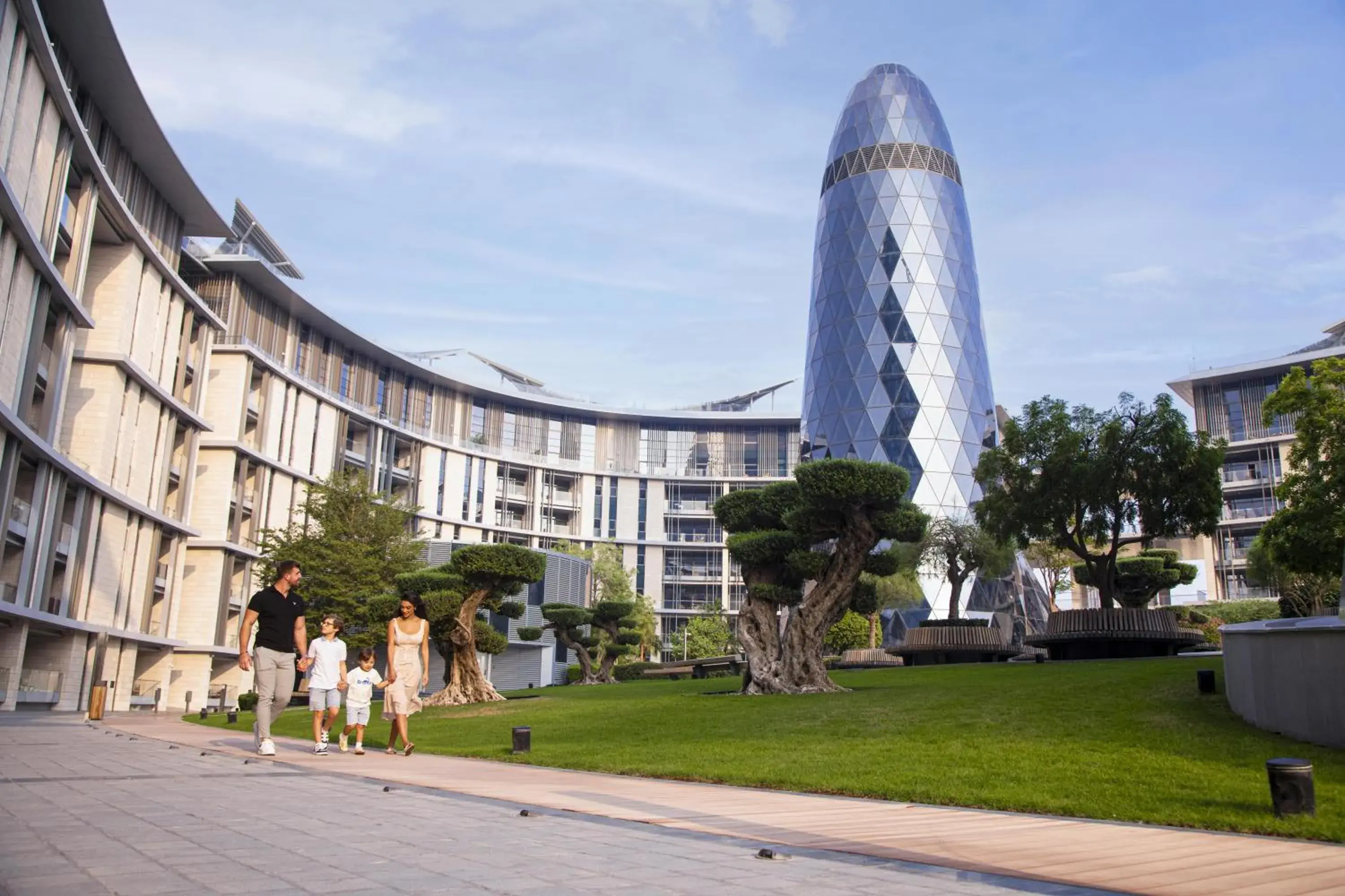 Property building in Banyan Tree Doha At La Cigale Mushaireb Property building in Banyan Tree Doha At La Cigale Mushaireb