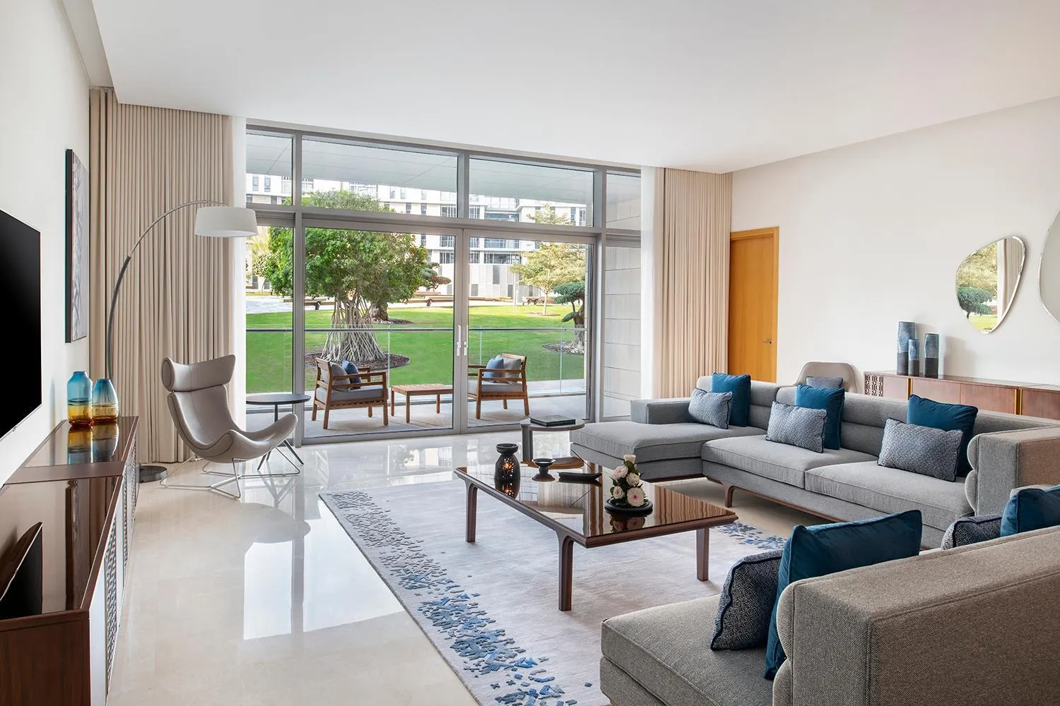 Living room in Banyan Tree Doha At La Cigale Mushaireb