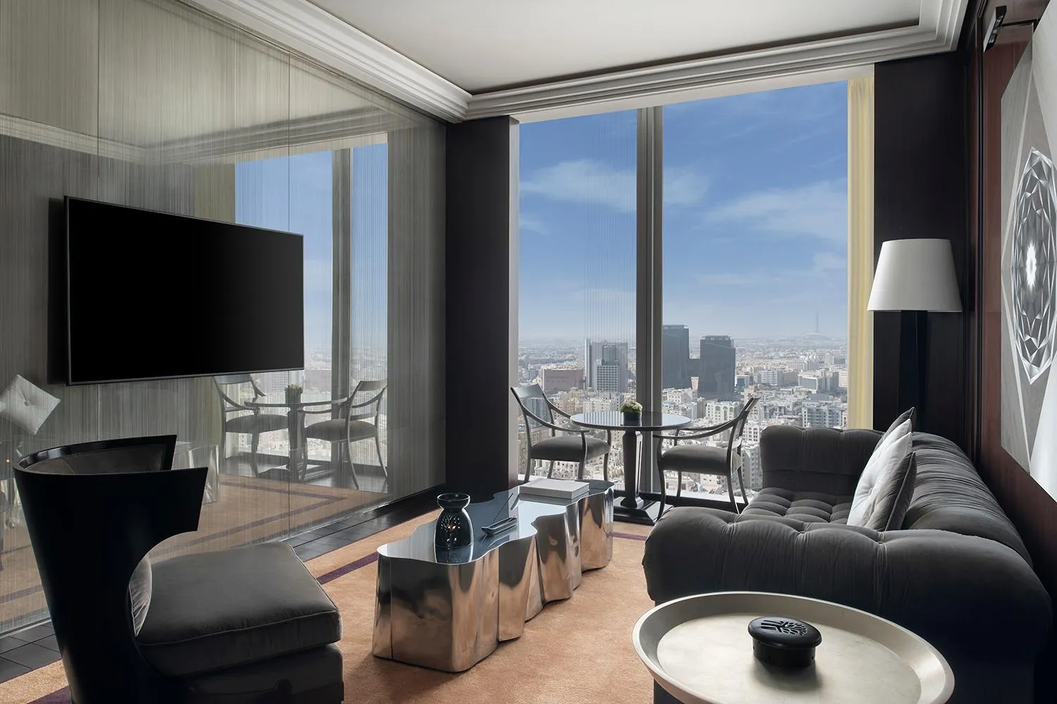 Seating area in Banyan Tree Doha At La Cigale Mushaireb