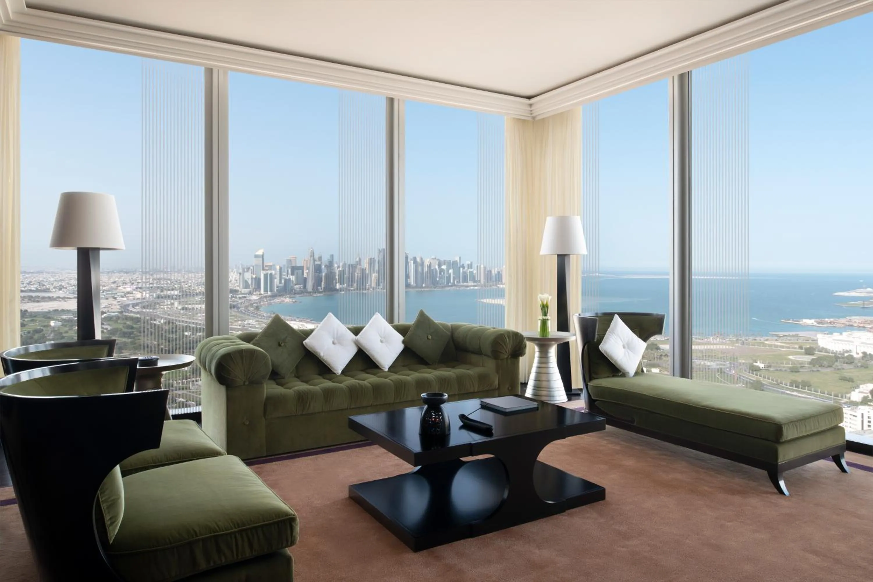 Living room in Banyan Tree Doha At La Cigale Mushaireb