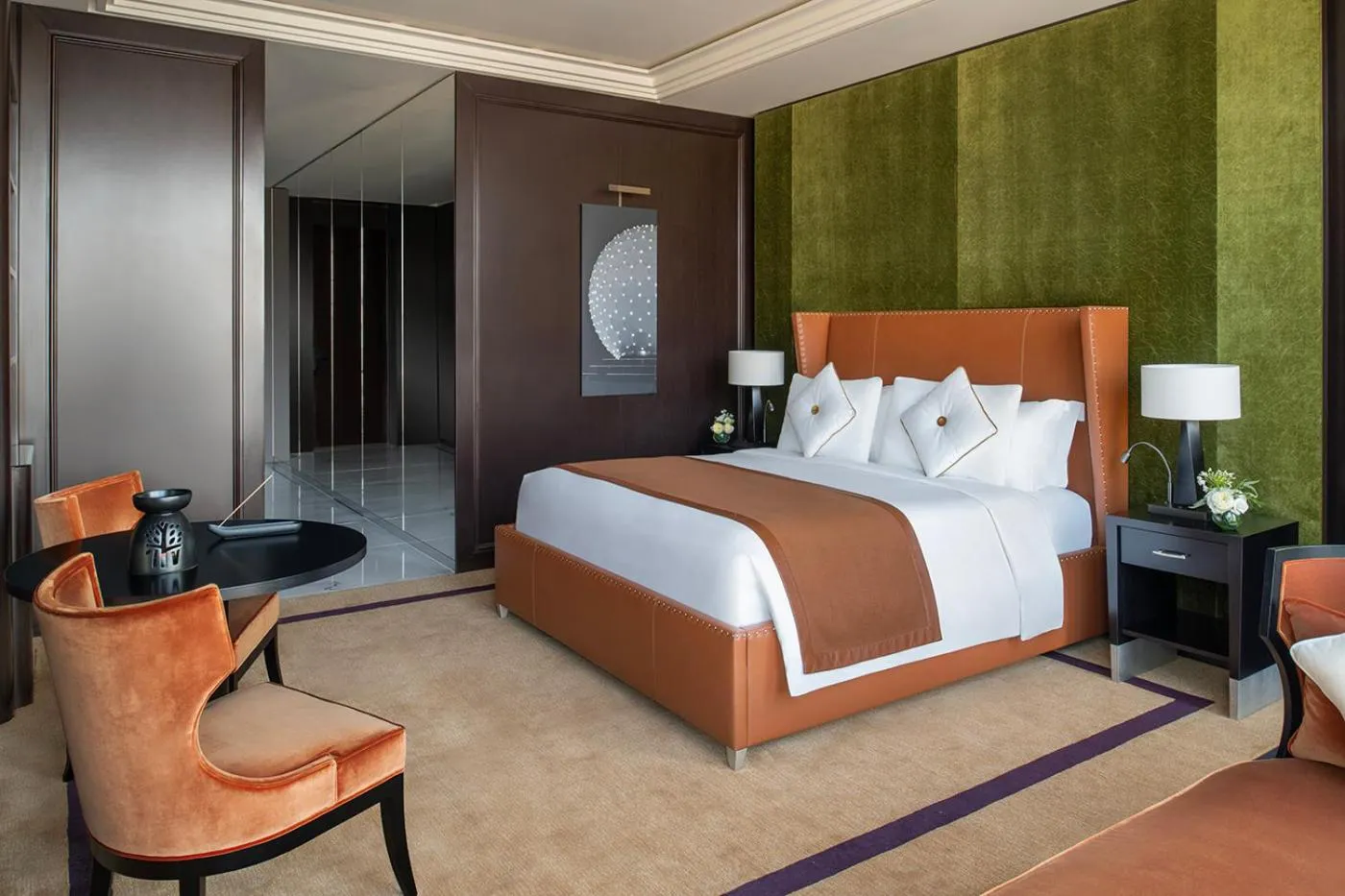 Bed in Banyan Tree Doha At La Cigale Mushaireb