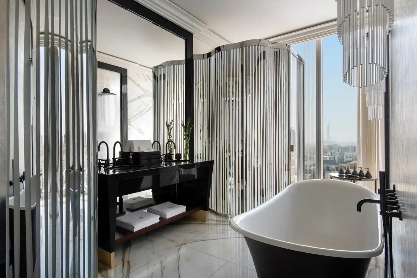 Bathroom in Banyan Tree Doha At La Cigale Mushaireb Bathroom in Banyan Tree Doha At La Cigale Mushaireb