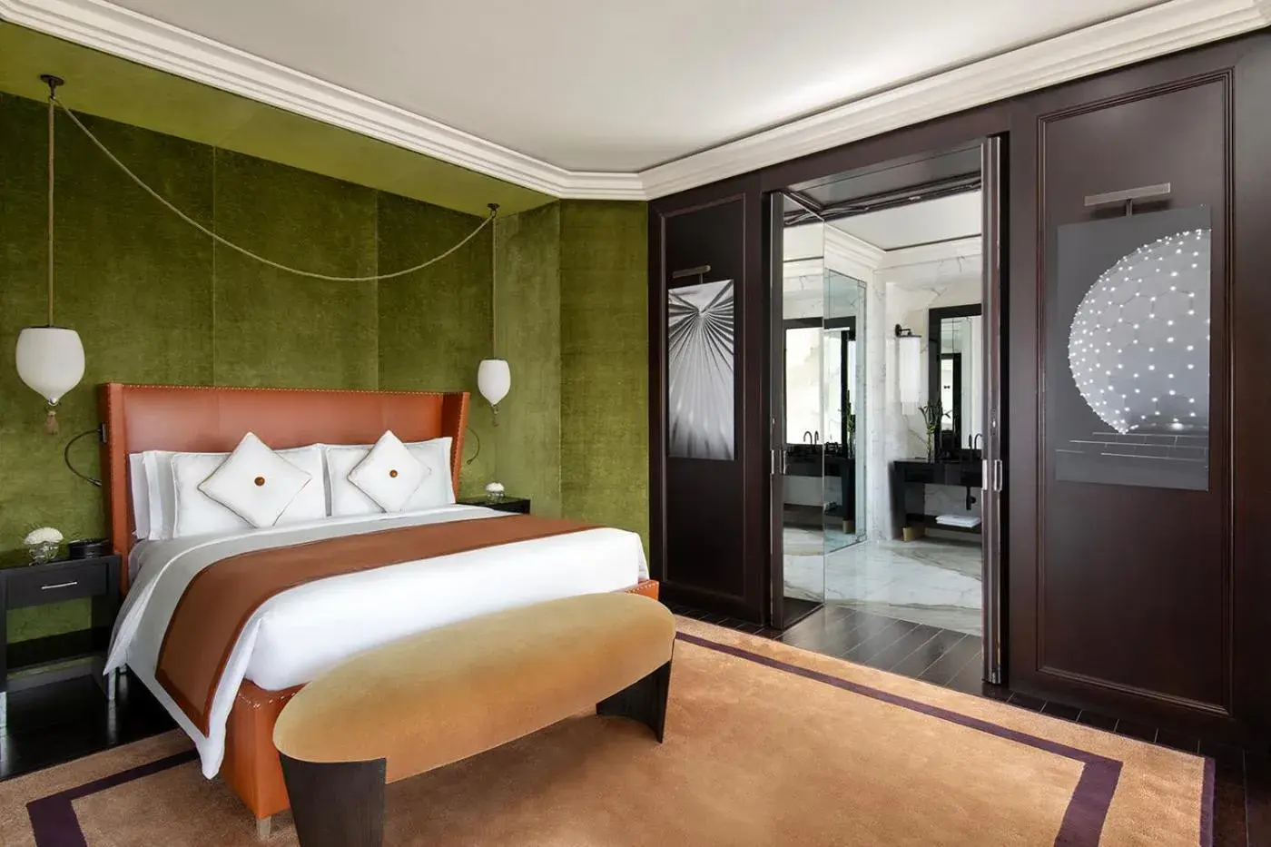 Bed in Banyan Tree Doha At La Cigale Mushaireb Bed in Banyan Tree Doha At La Cigale Mushaireb