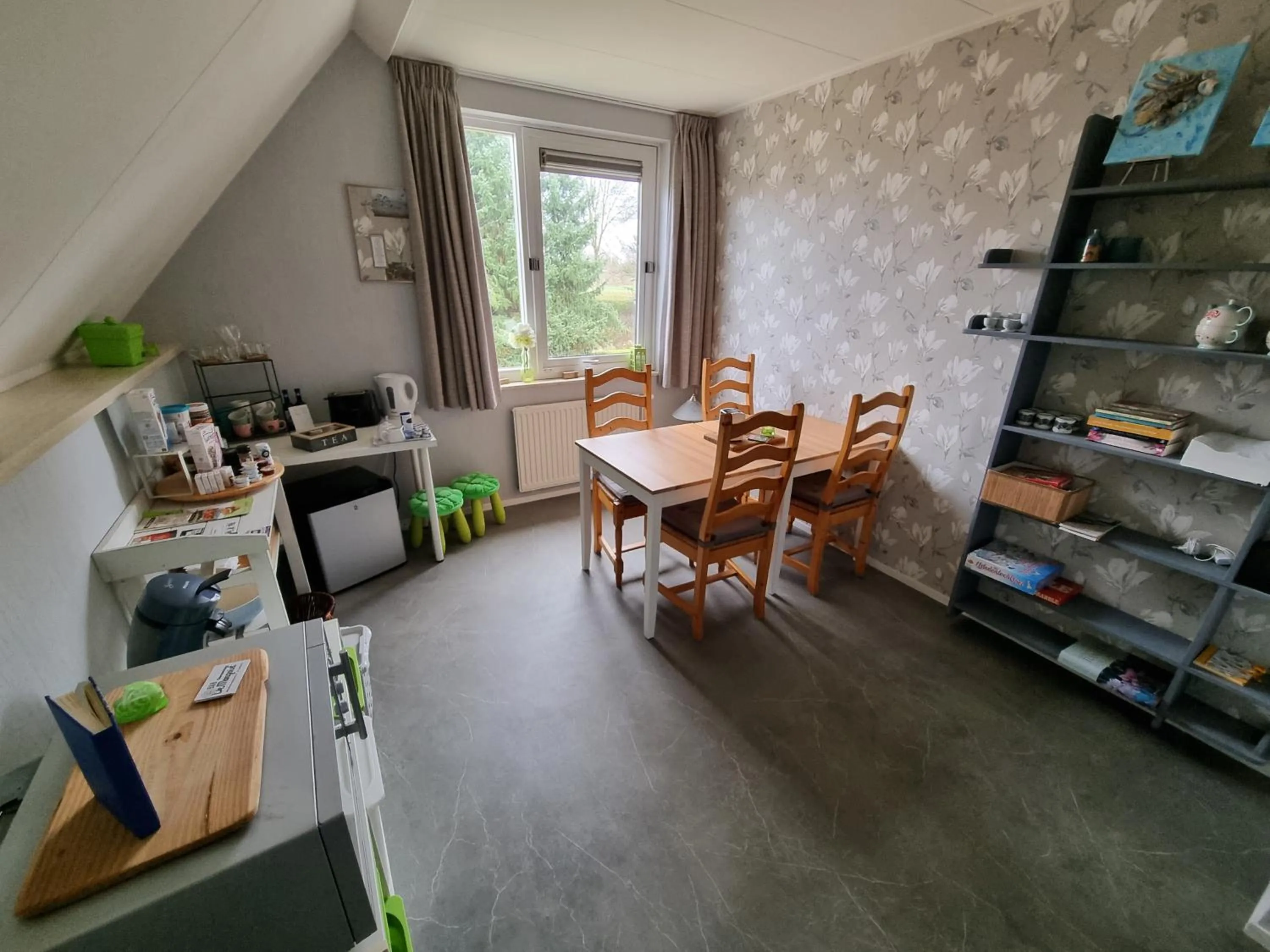 Dining area in B&B overnachting de Margriet