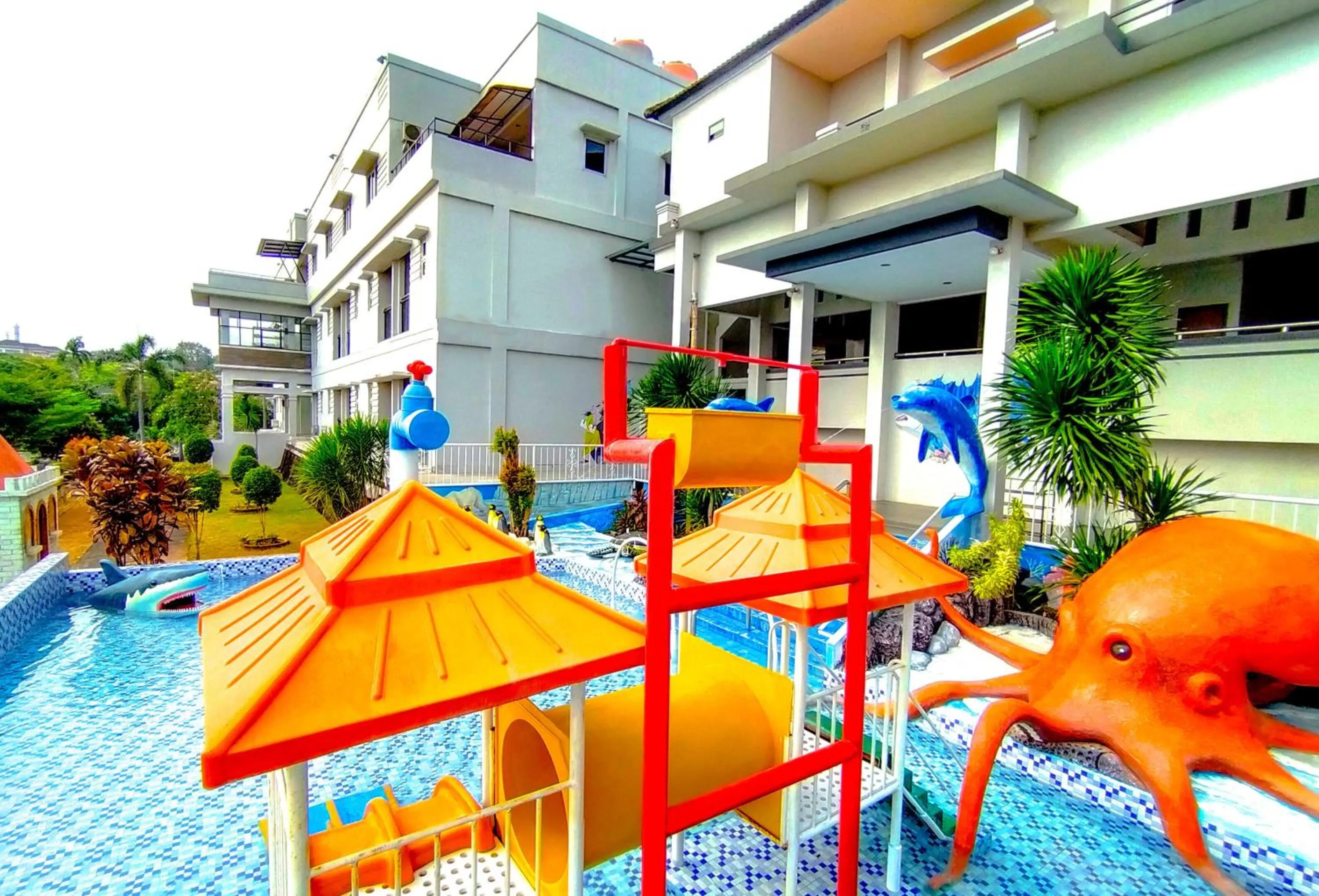 Aqua park in Kuraya Hotel Residence