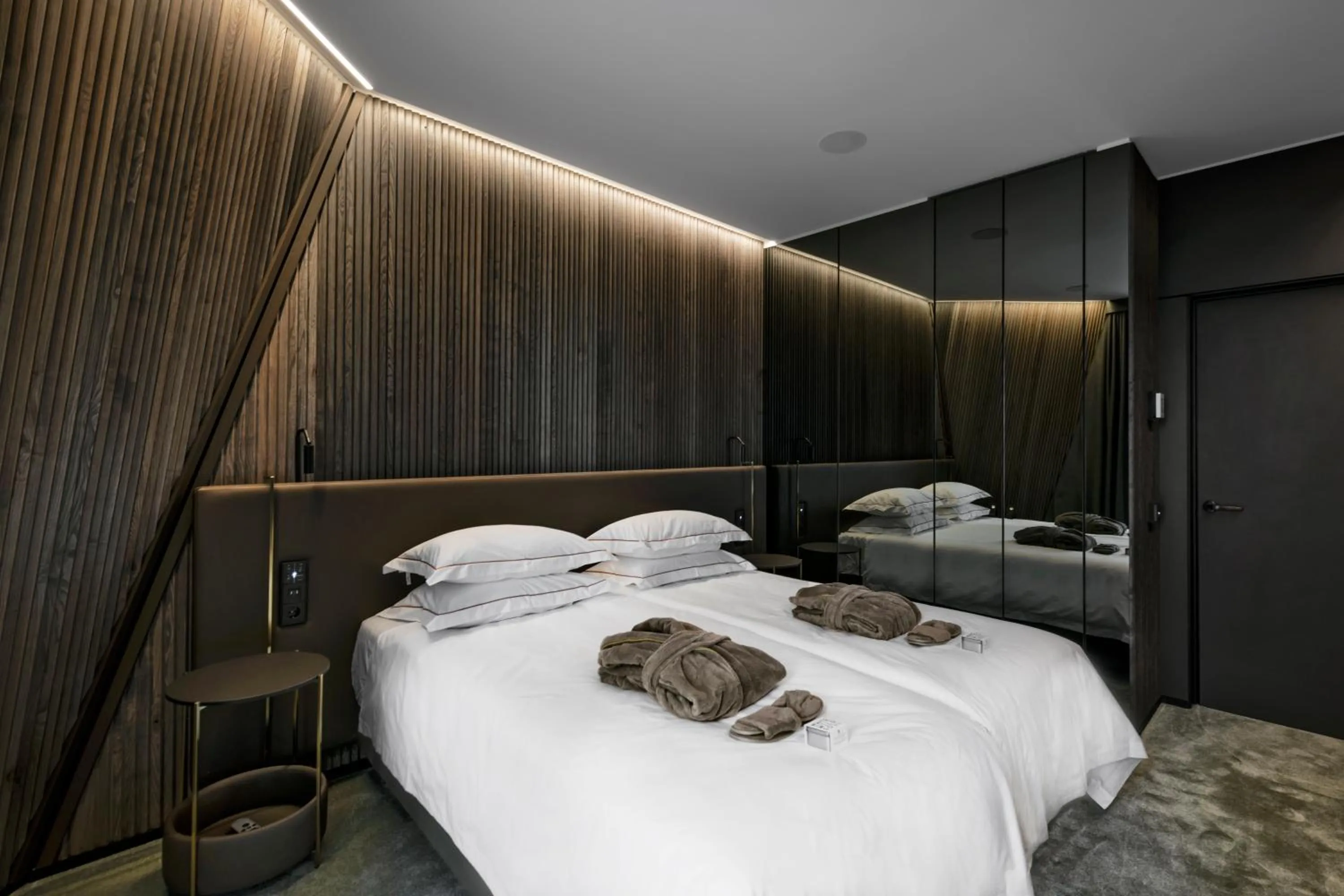 Bed in Amberton Green SPA Druskininkai