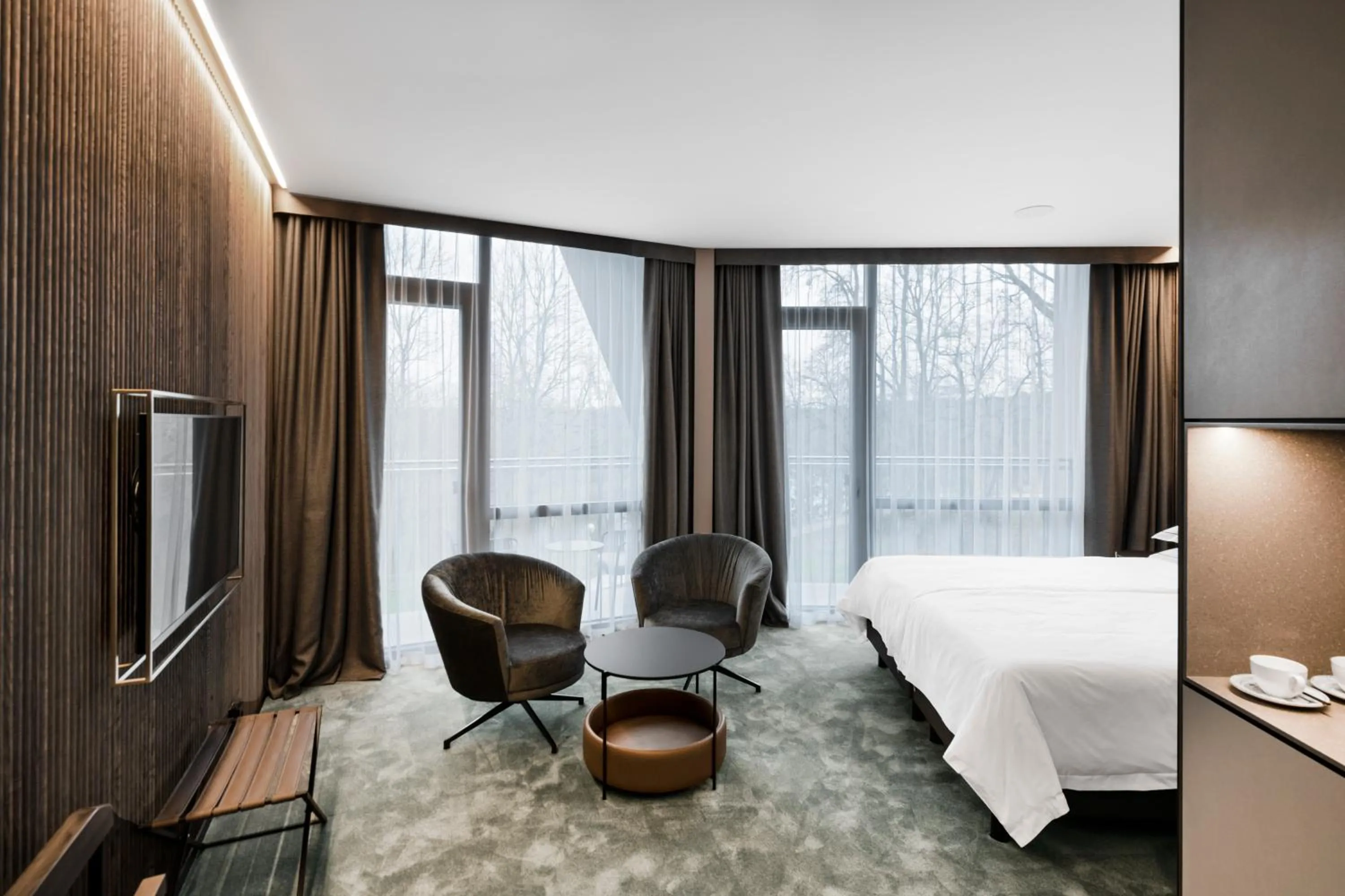 TV and multimedia, Bed in Amberton Green SPA Druskininkai