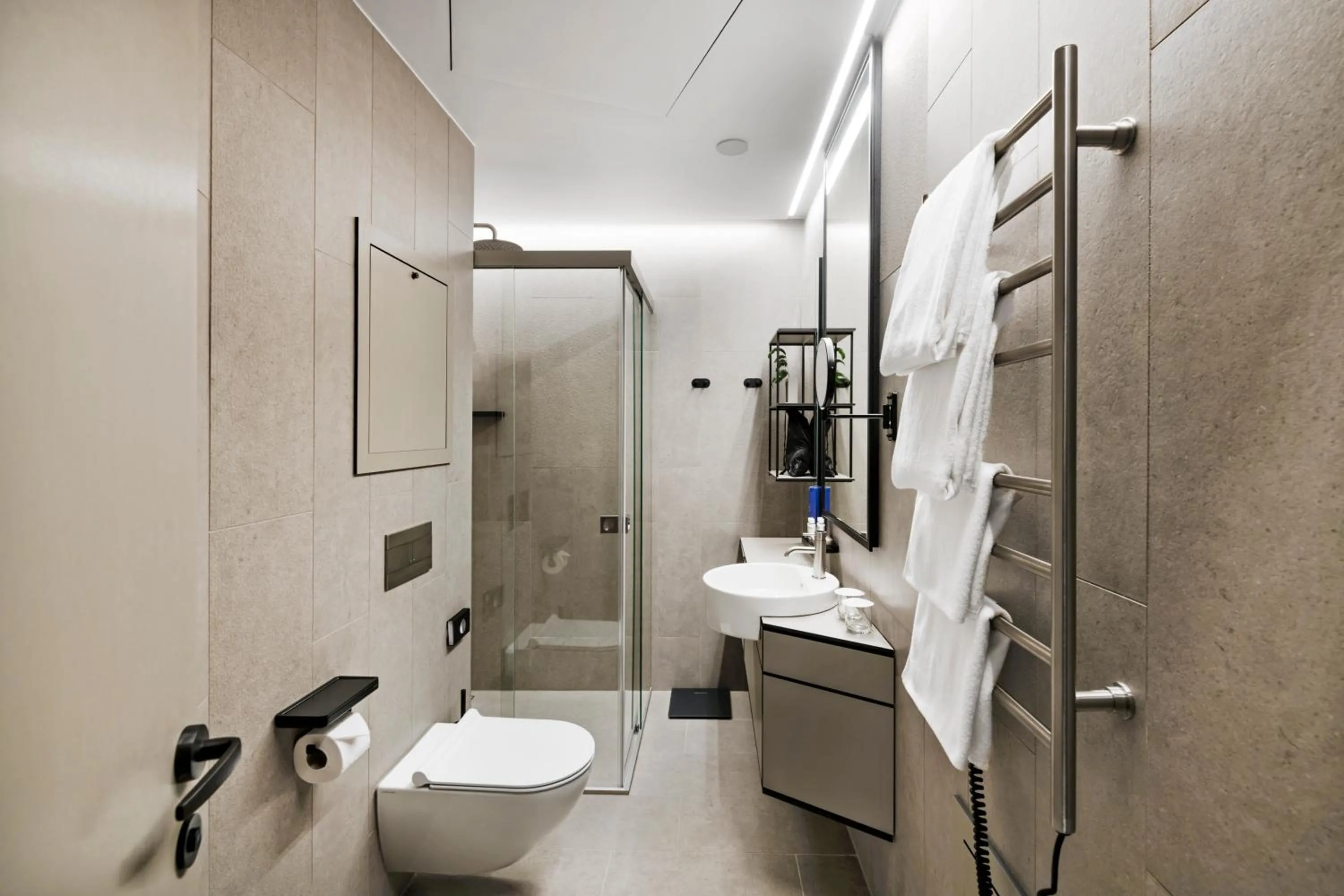 Bathroom in Amberton Green SPA Druskininkai