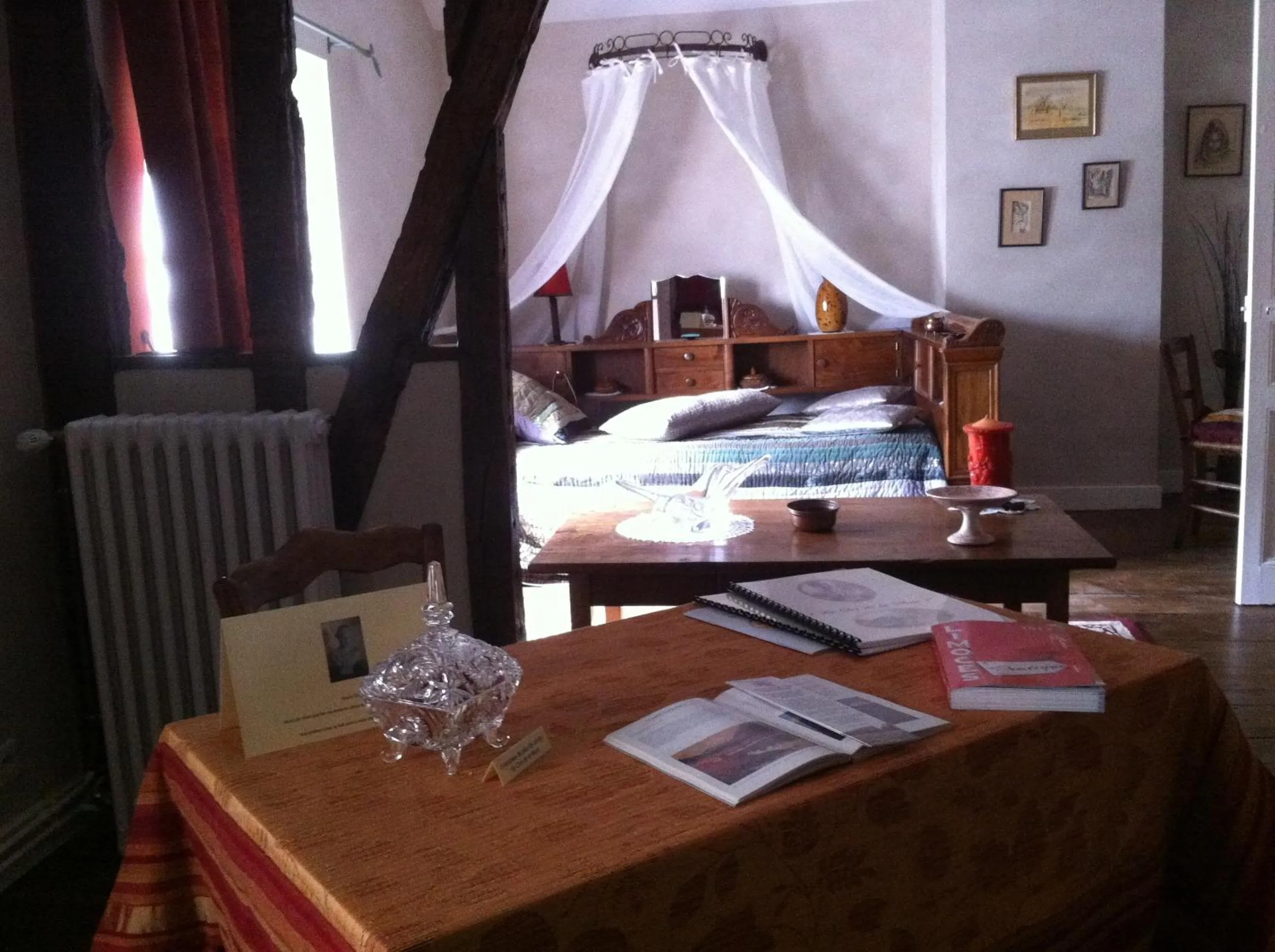 Seating area in Le Clos de La Muse