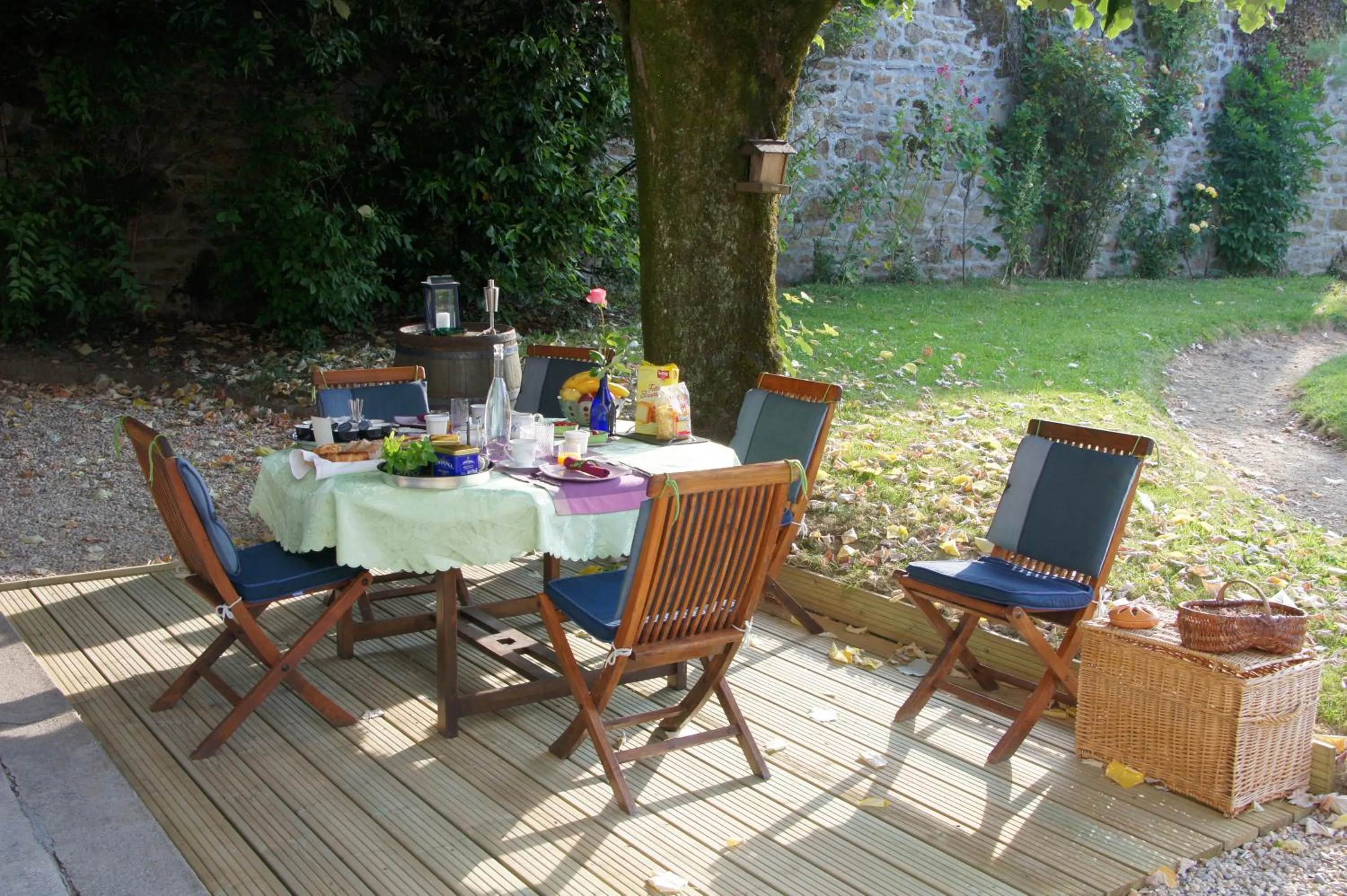 Garden in Le Clos de La Muse