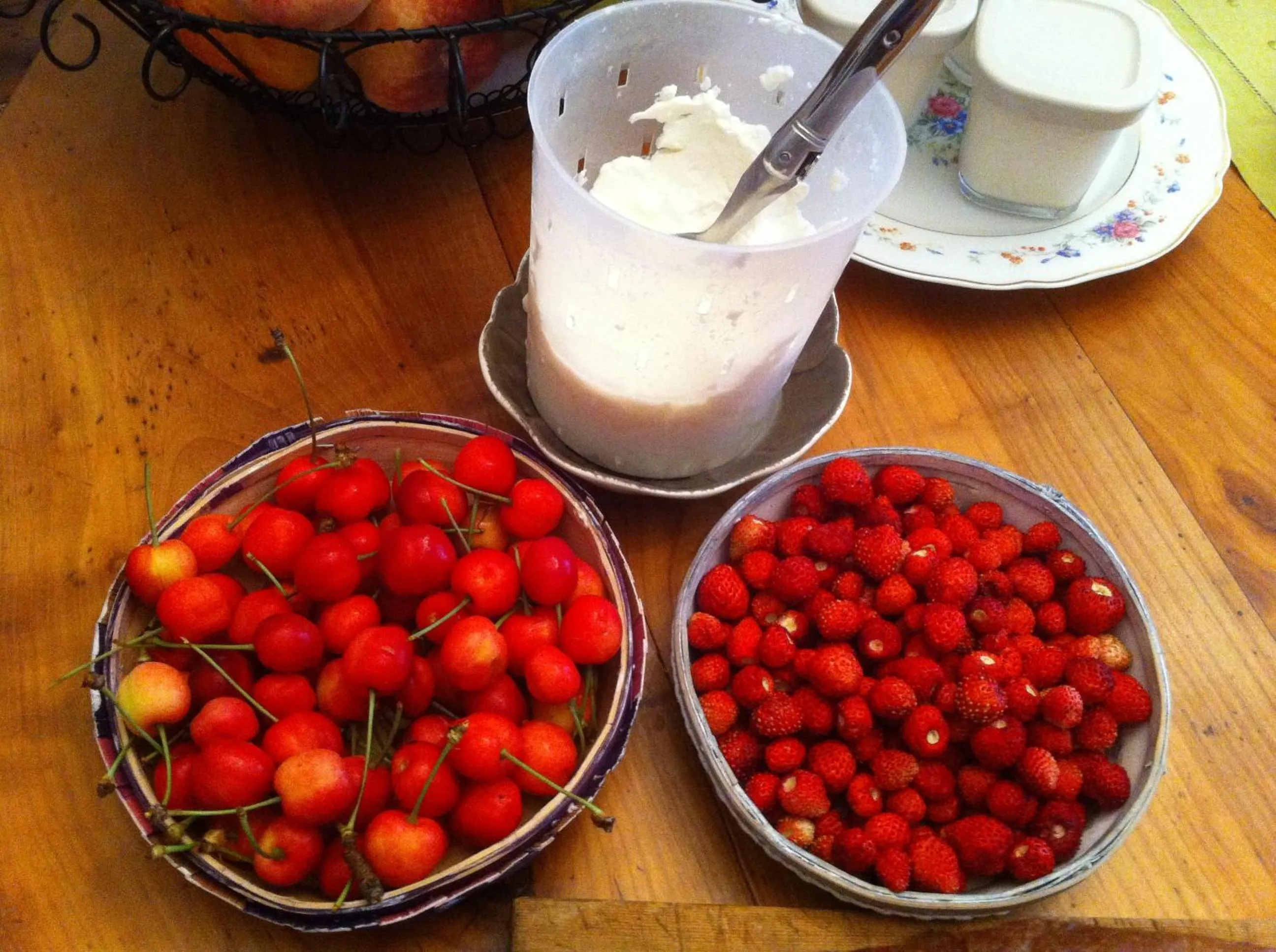 Food in Le Clos de La Muse