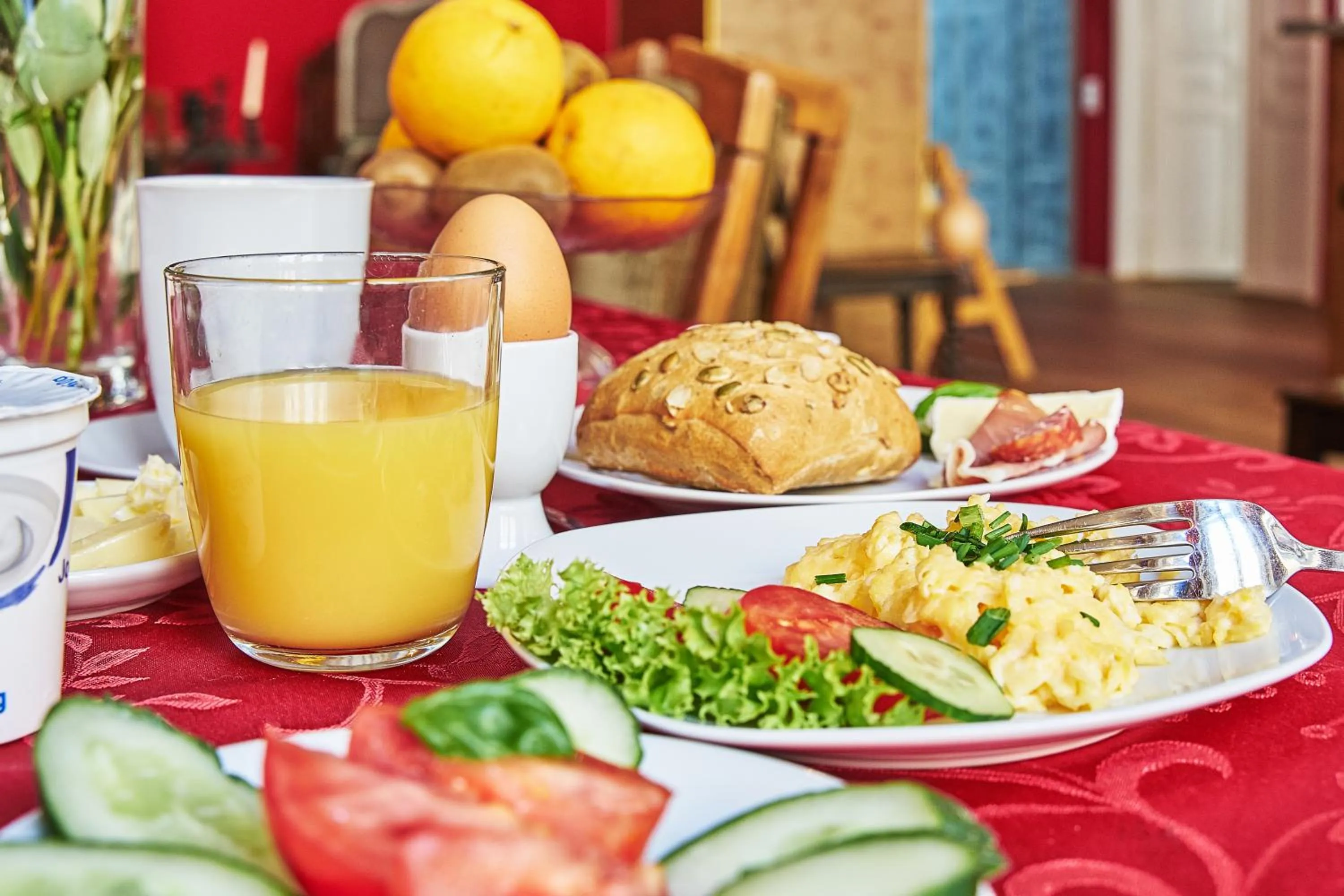 Food and drinks in Gwuni B&B