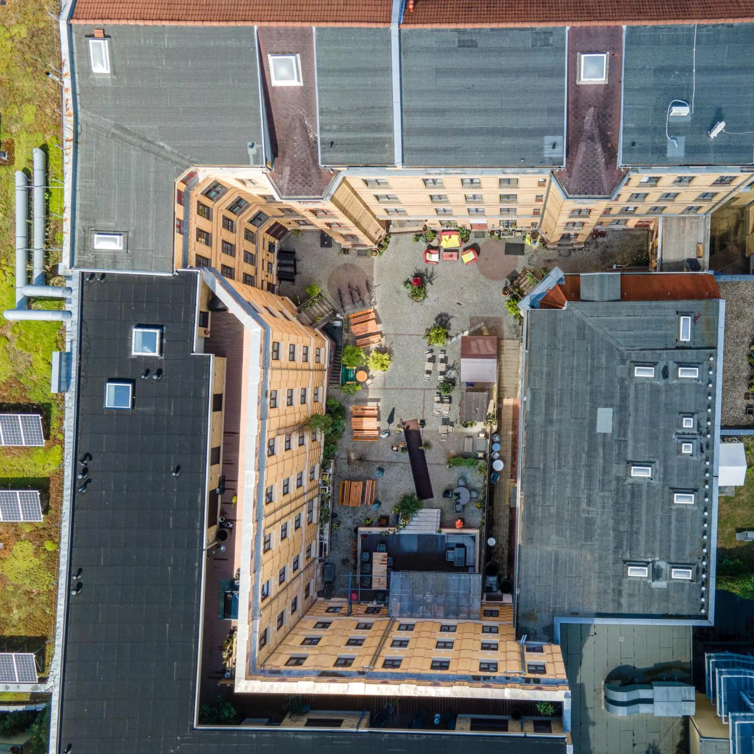 Bird's eye view in Gwuni B&B