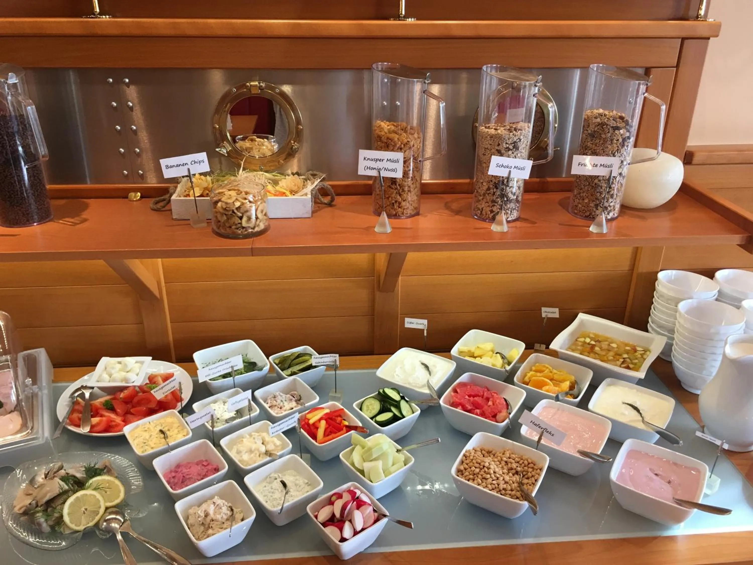 Food close-up in Hiddenseer Hotel