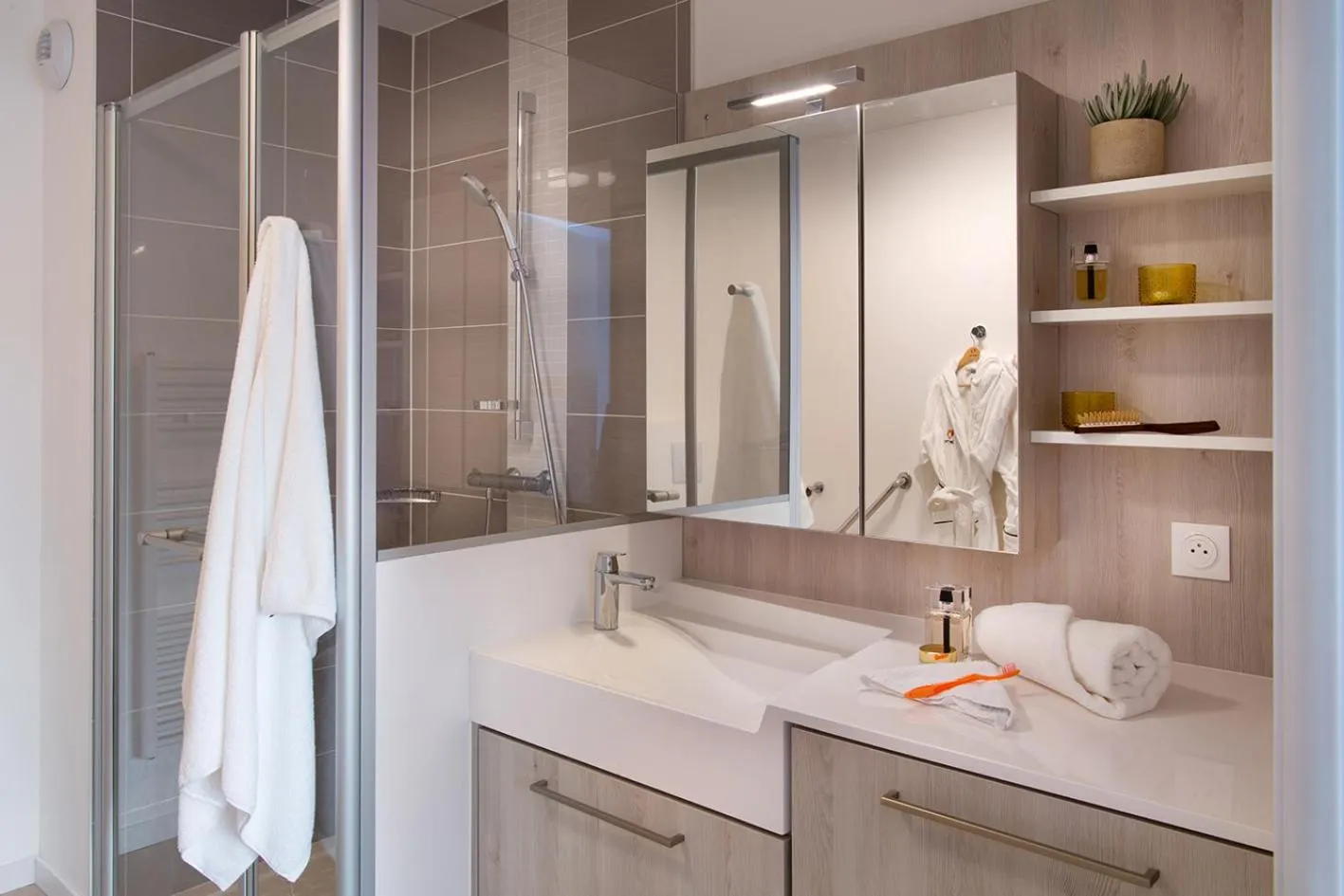 Bathroom in DOMITYS - Olympe