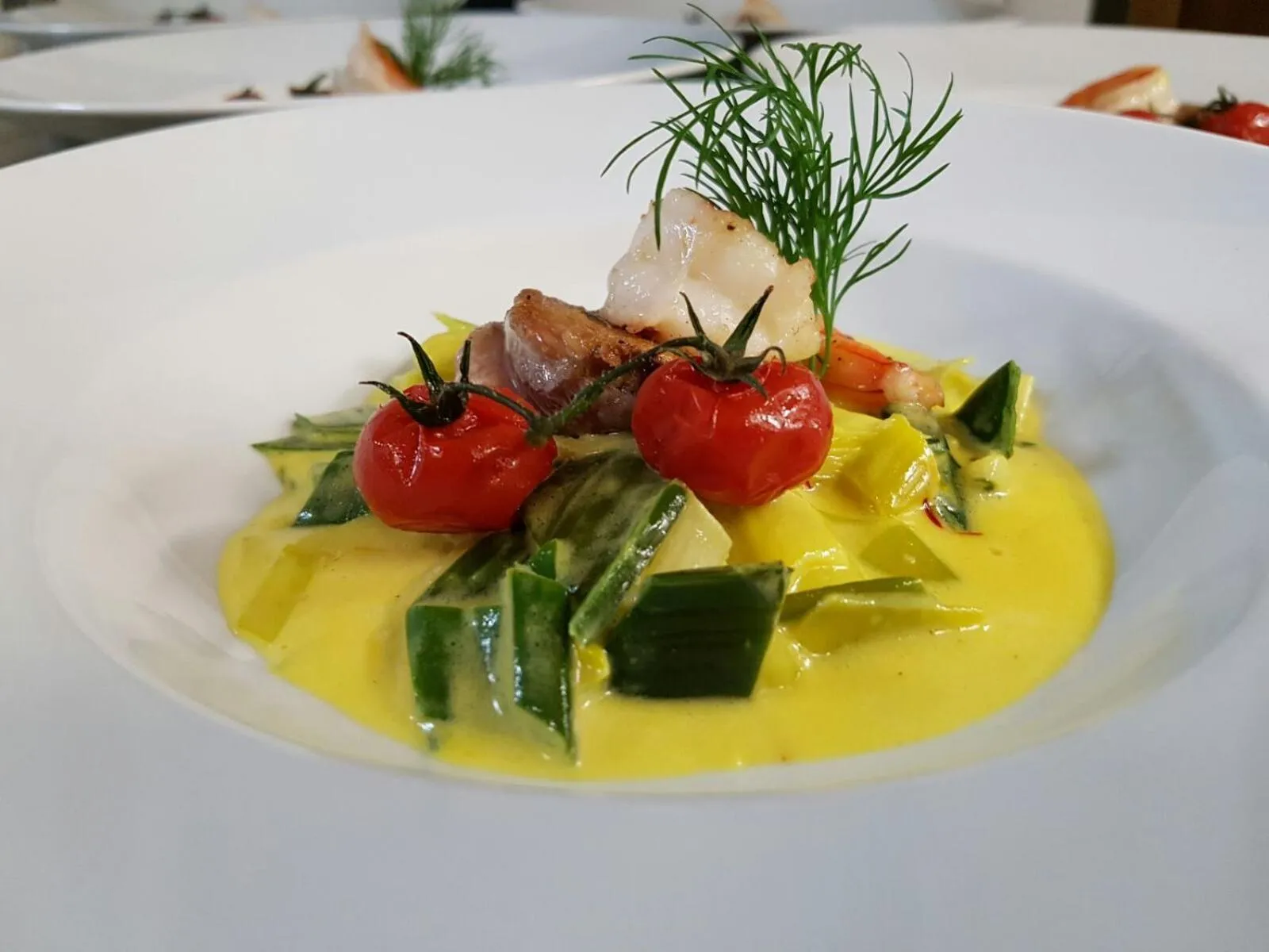 Dinner in Hotel Bachmühle