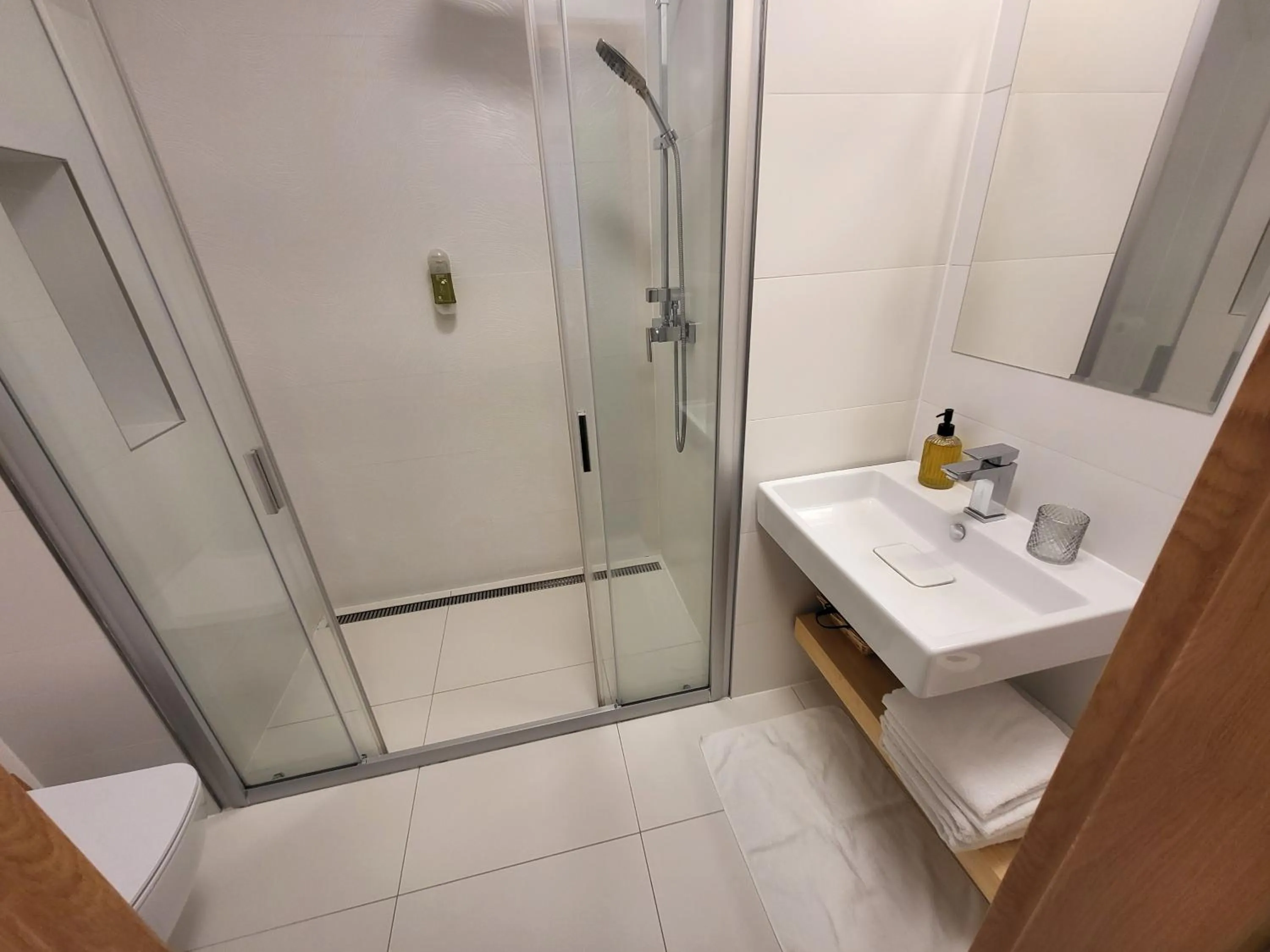 Bathroom in Pension Jitřenka Hřensko - Breakfast Included & Free Parking