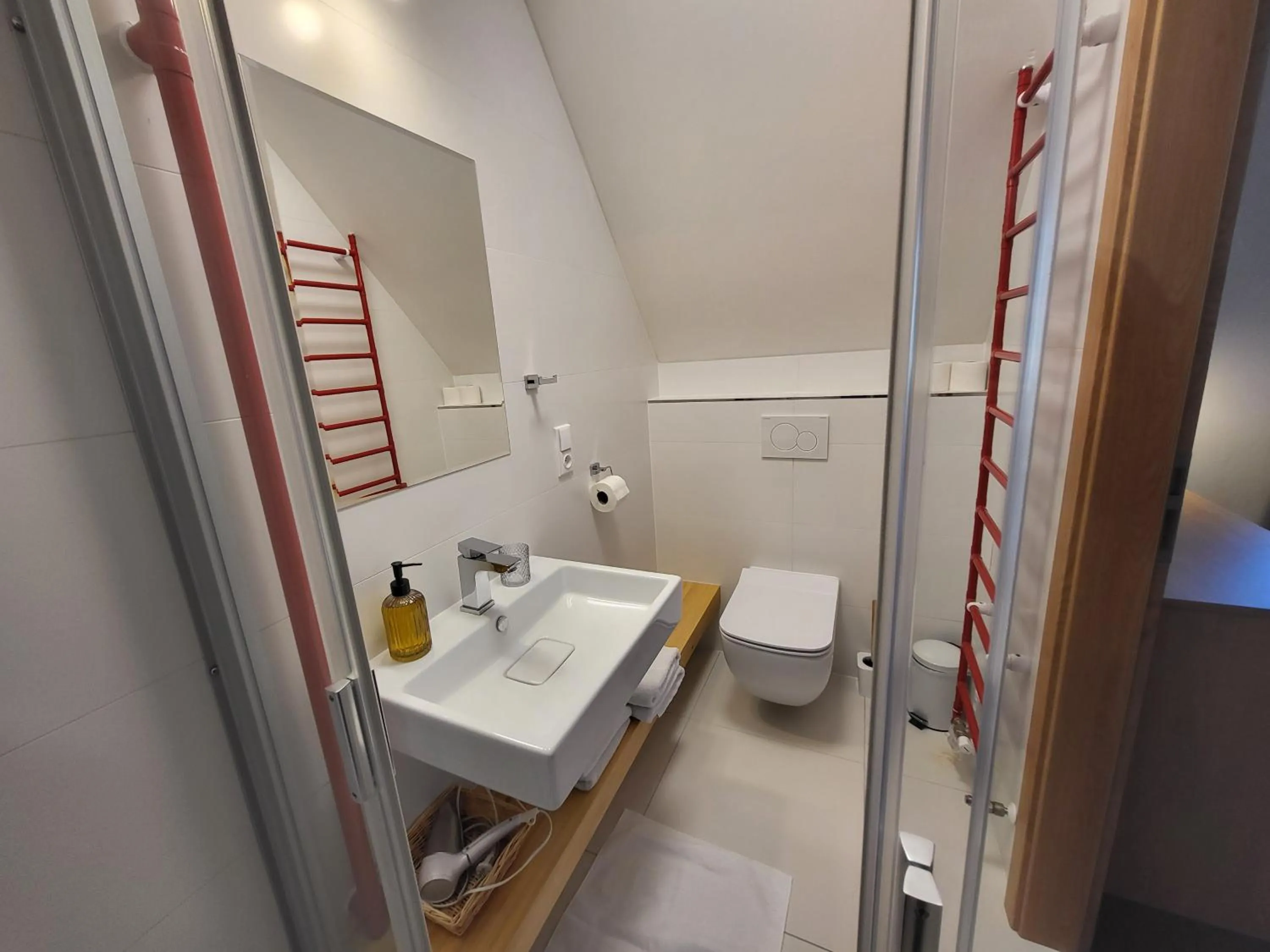 Bathroom in Pension Jitřenka Hřensko - Breakfast Included & Free Parking