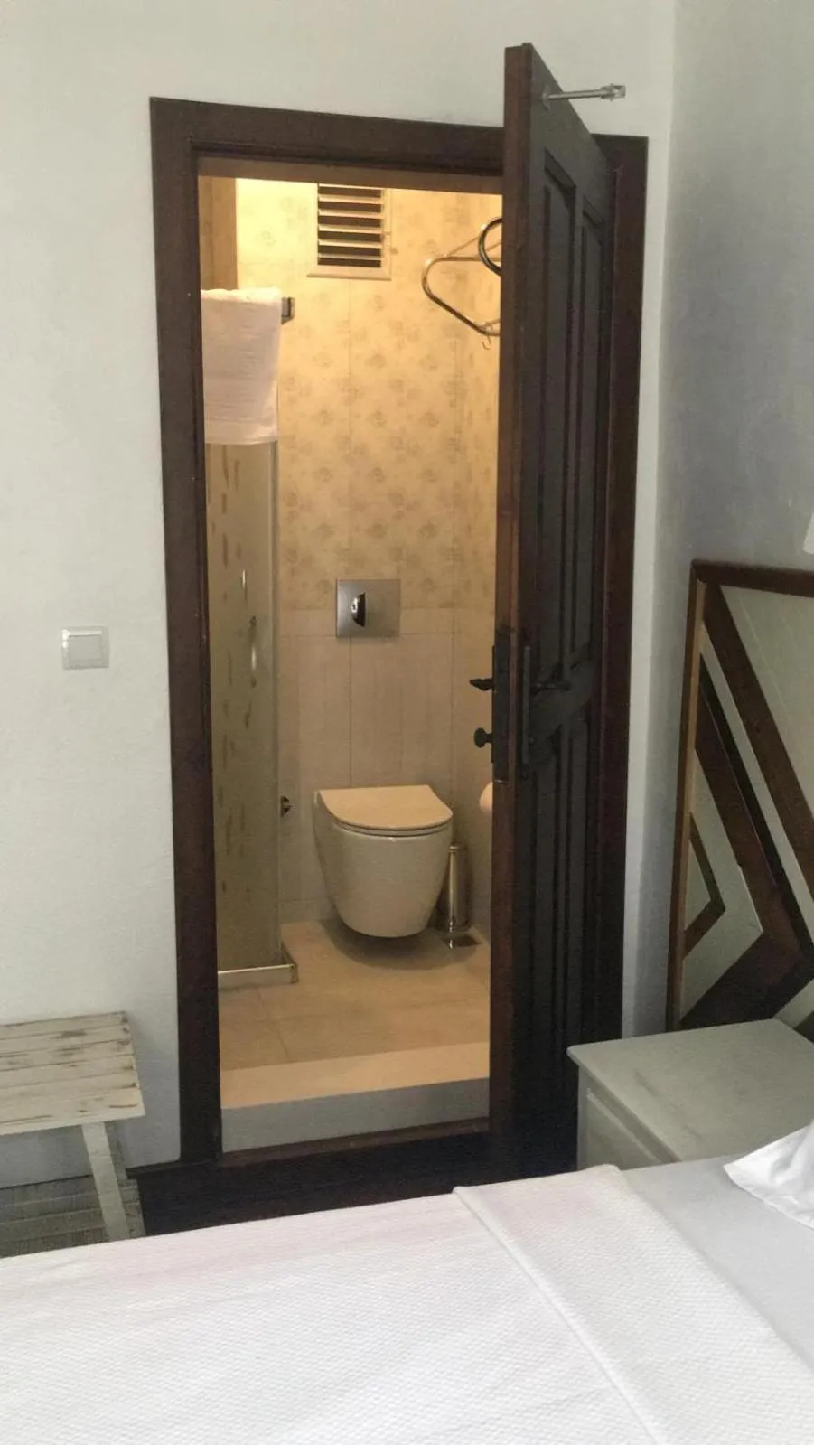 Bathroom, Bed in Trilye Bay C Konak